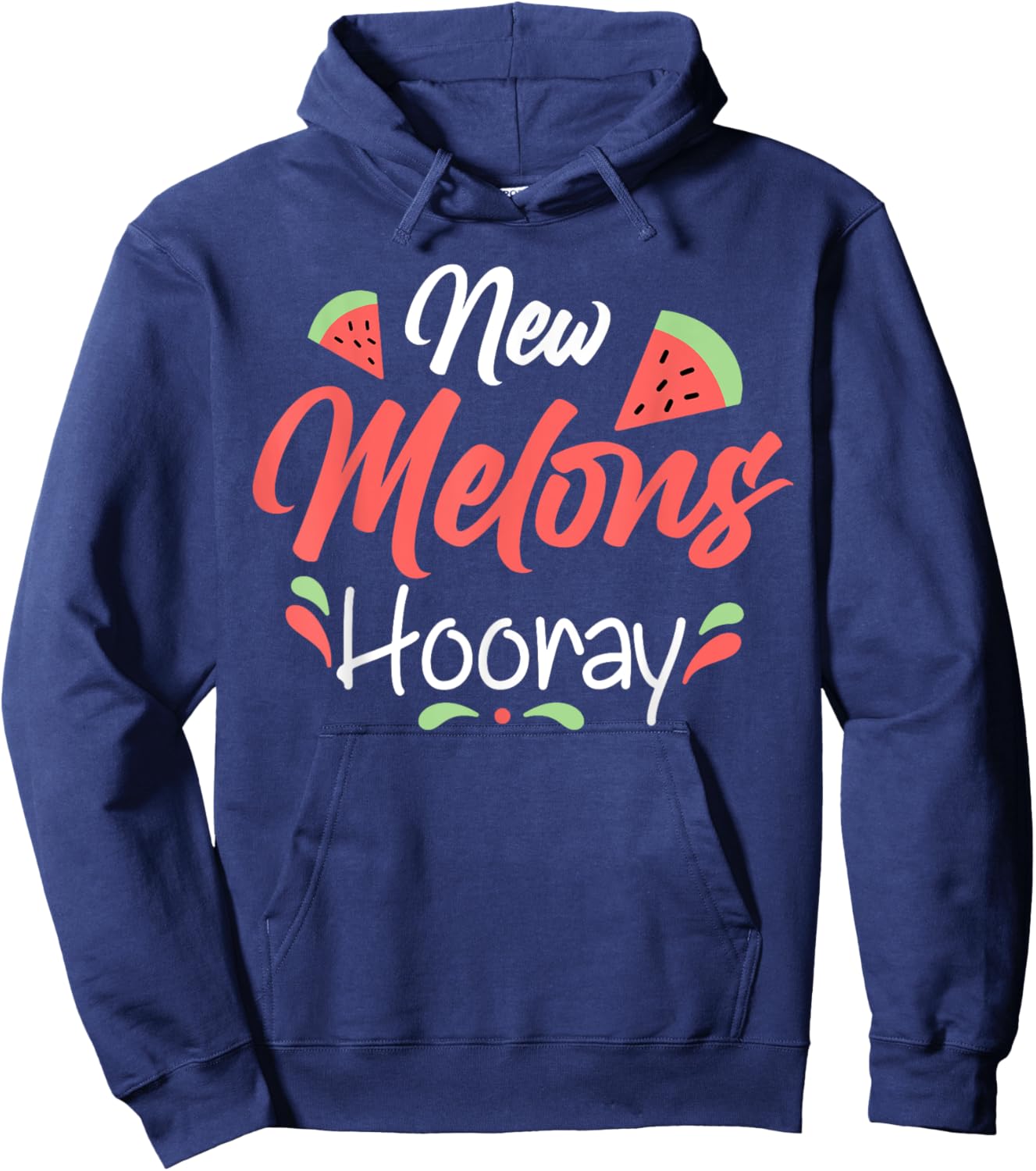 New Melons Hooray Boob Surgery Job Hoodie - Hoodie | Navy