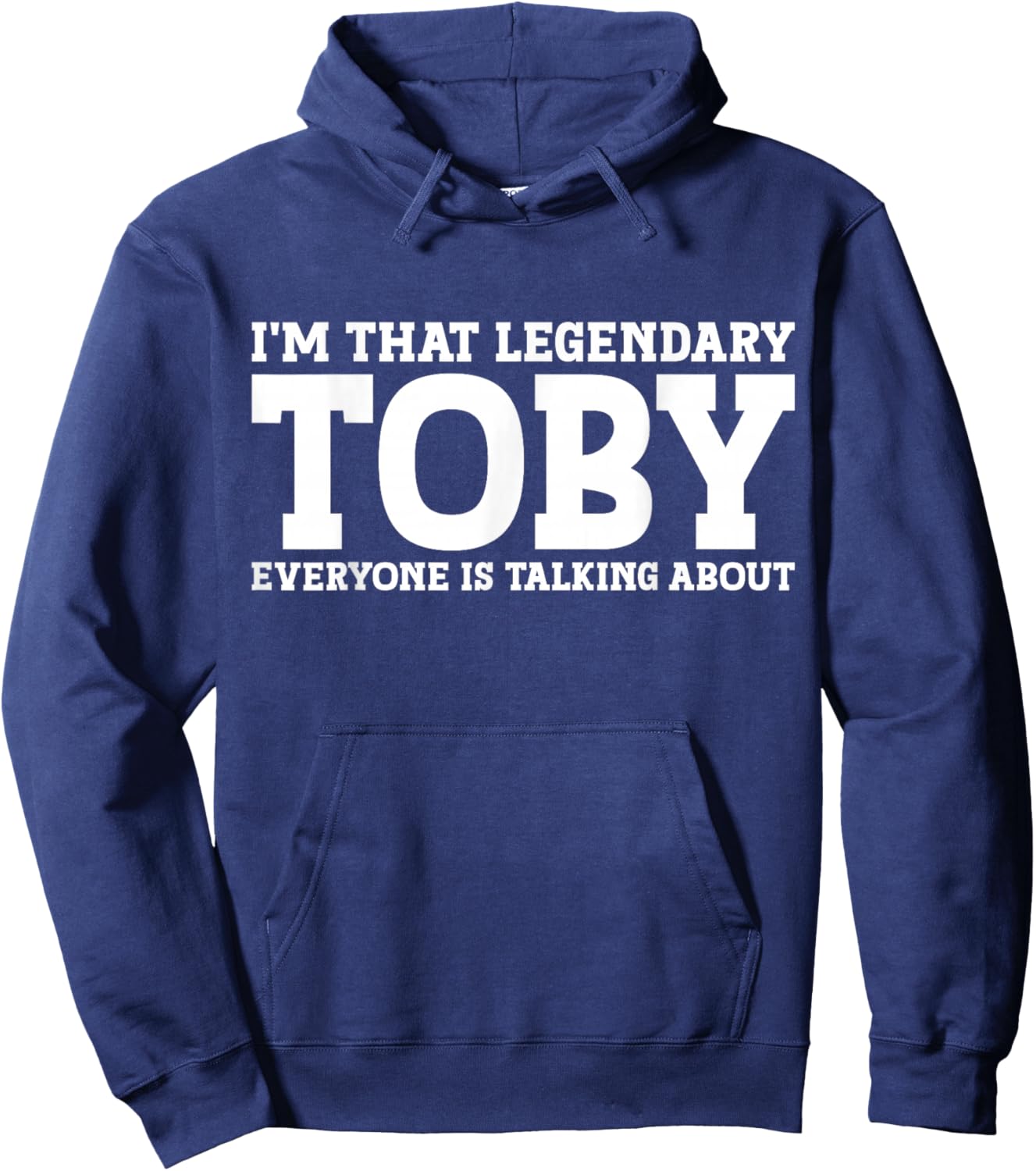 Toby Personal Name First Name Hoodie - Hoodie | Navy