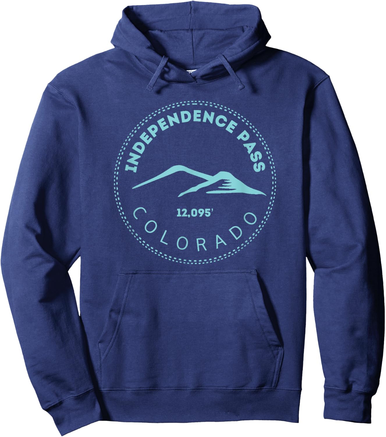 Independence Pass Elevated Colorado Mountain Hoodie - Hoodie | Navy