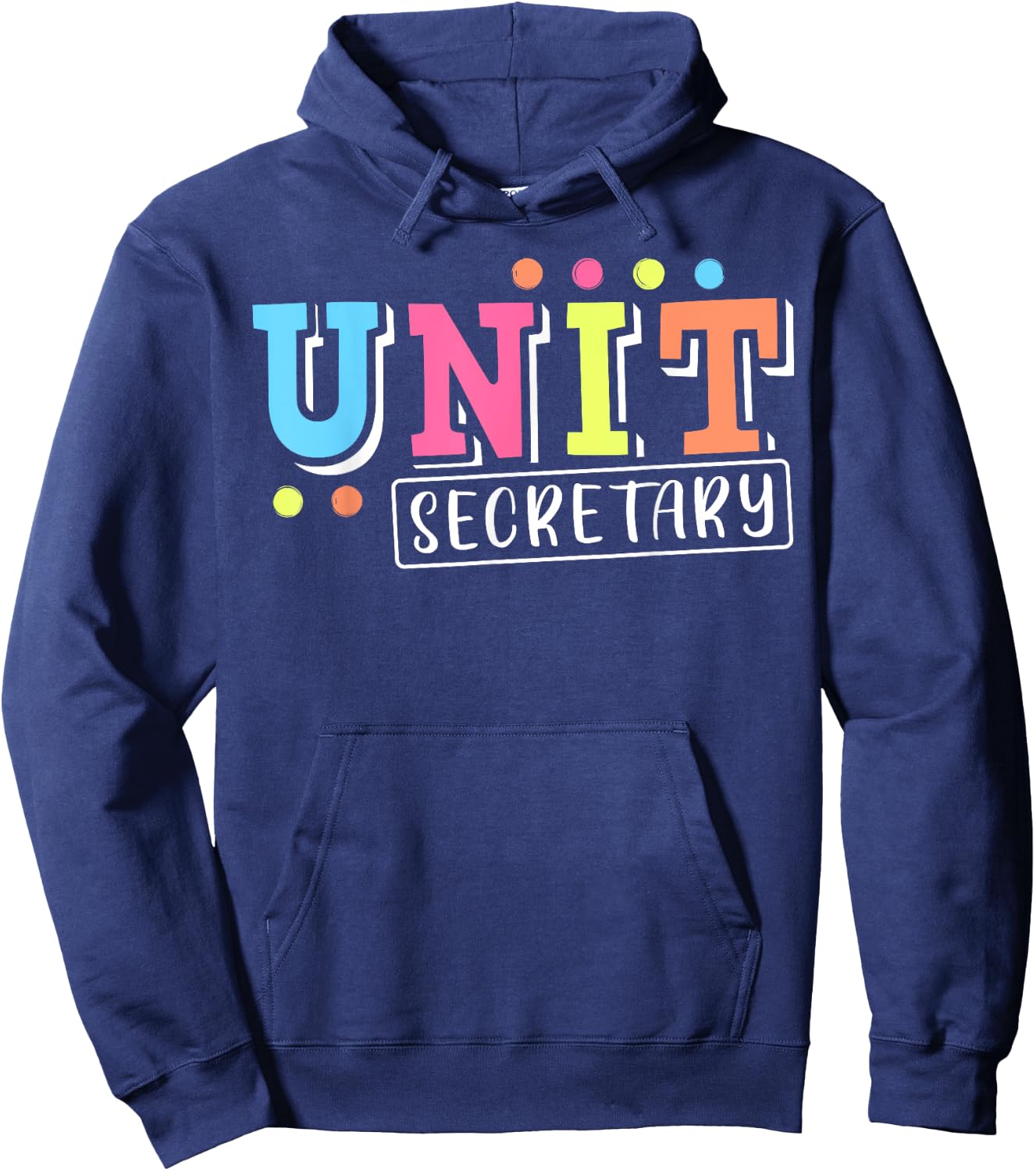Cute Unit Secretary Appreciation Hoodie - Hoodie | Navy