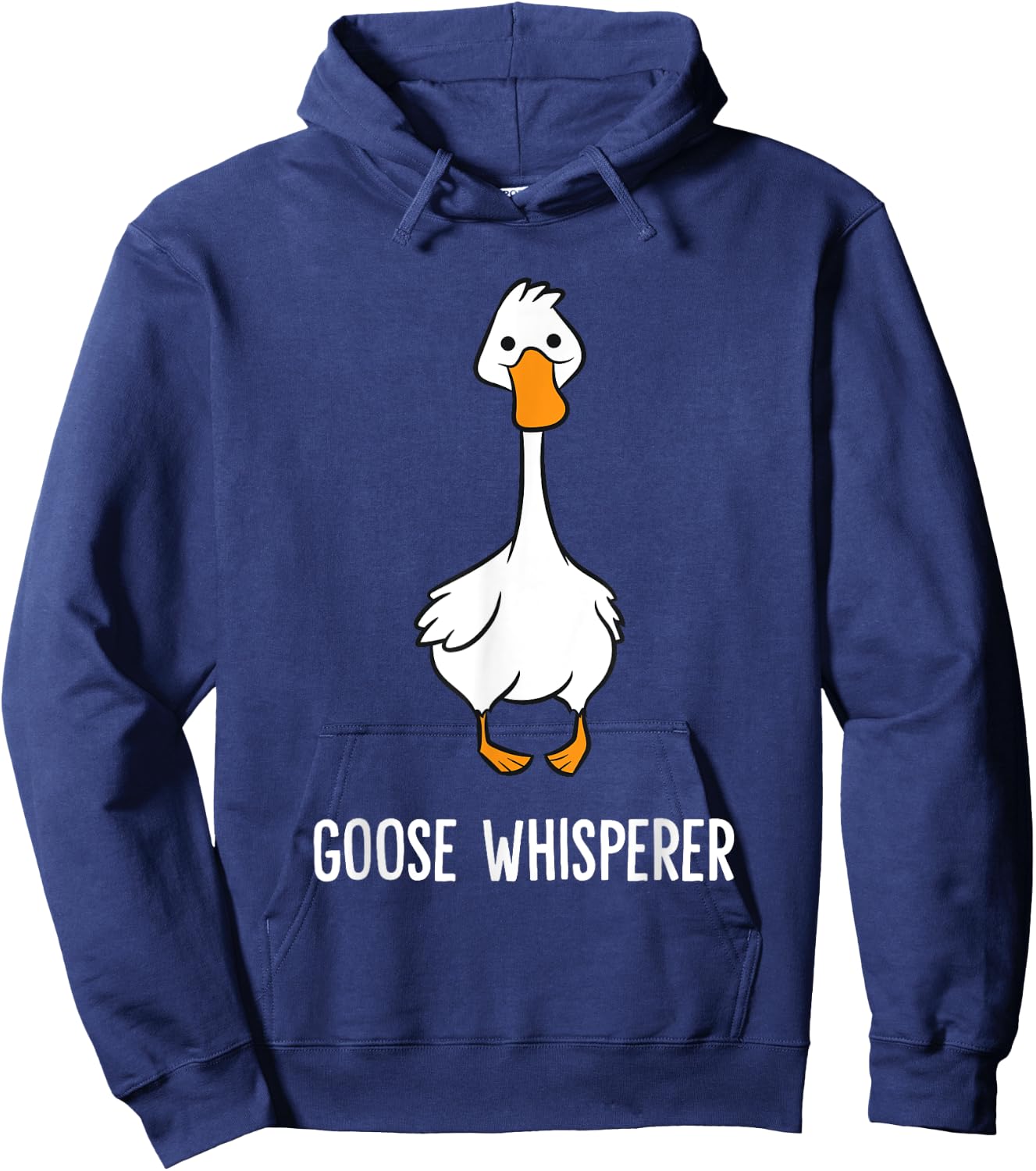 Goose Lover Goose Bird Funny Goose Whisperer Hoodie - Hoodie | Navy
