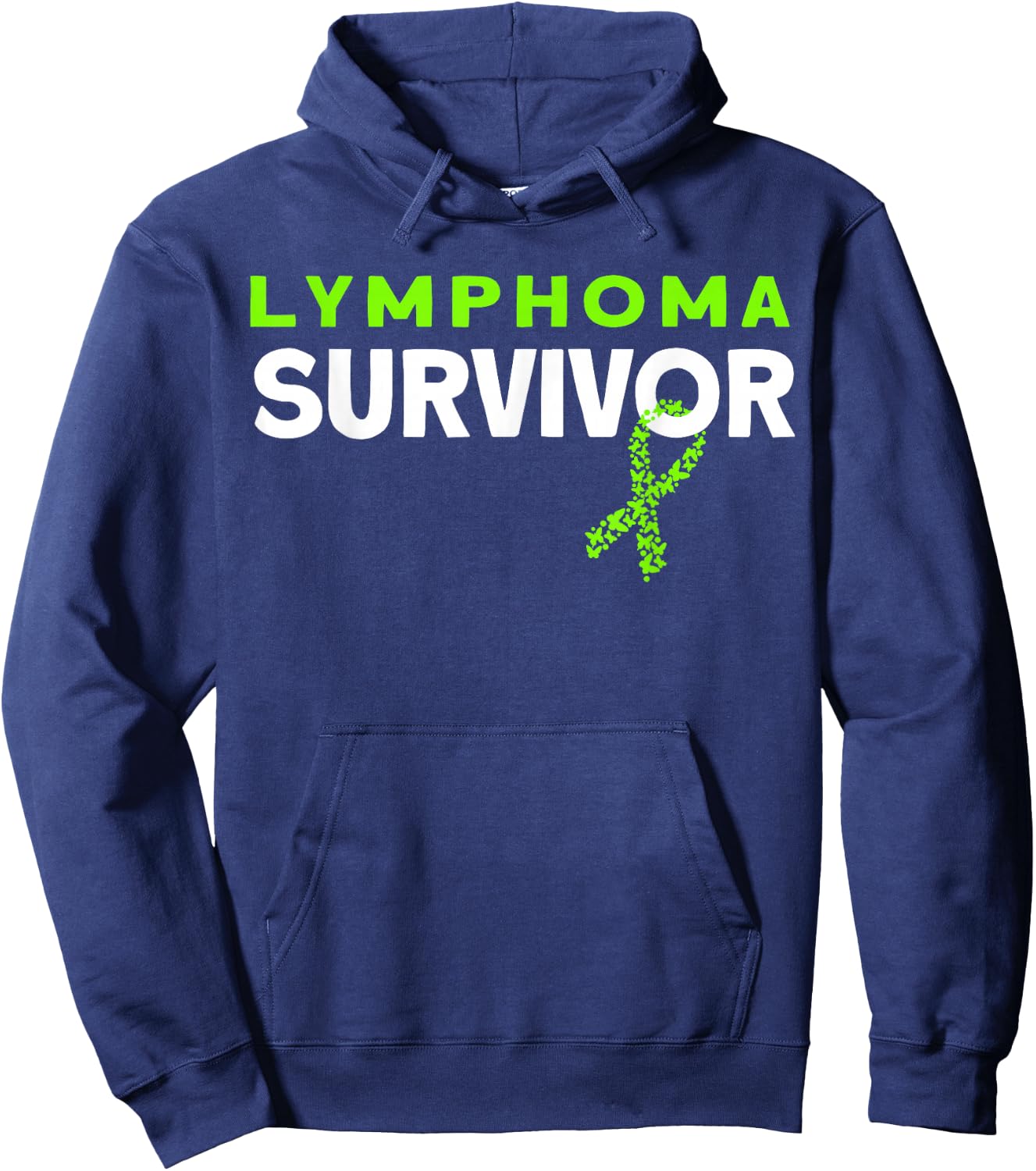 Lymphoma Survivor Hoodie - Hoodie | Navy