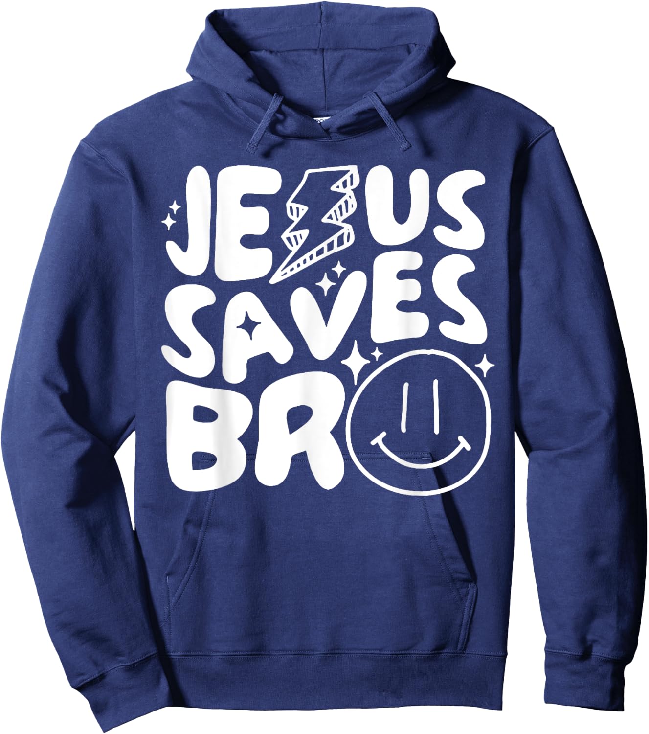 Jesus Saves Bro Hoodie - Hoodie | Navy