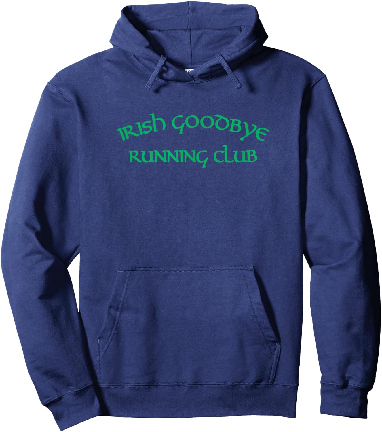 Irish Goodbye Running Club Hoodie - Hoodie | Navy