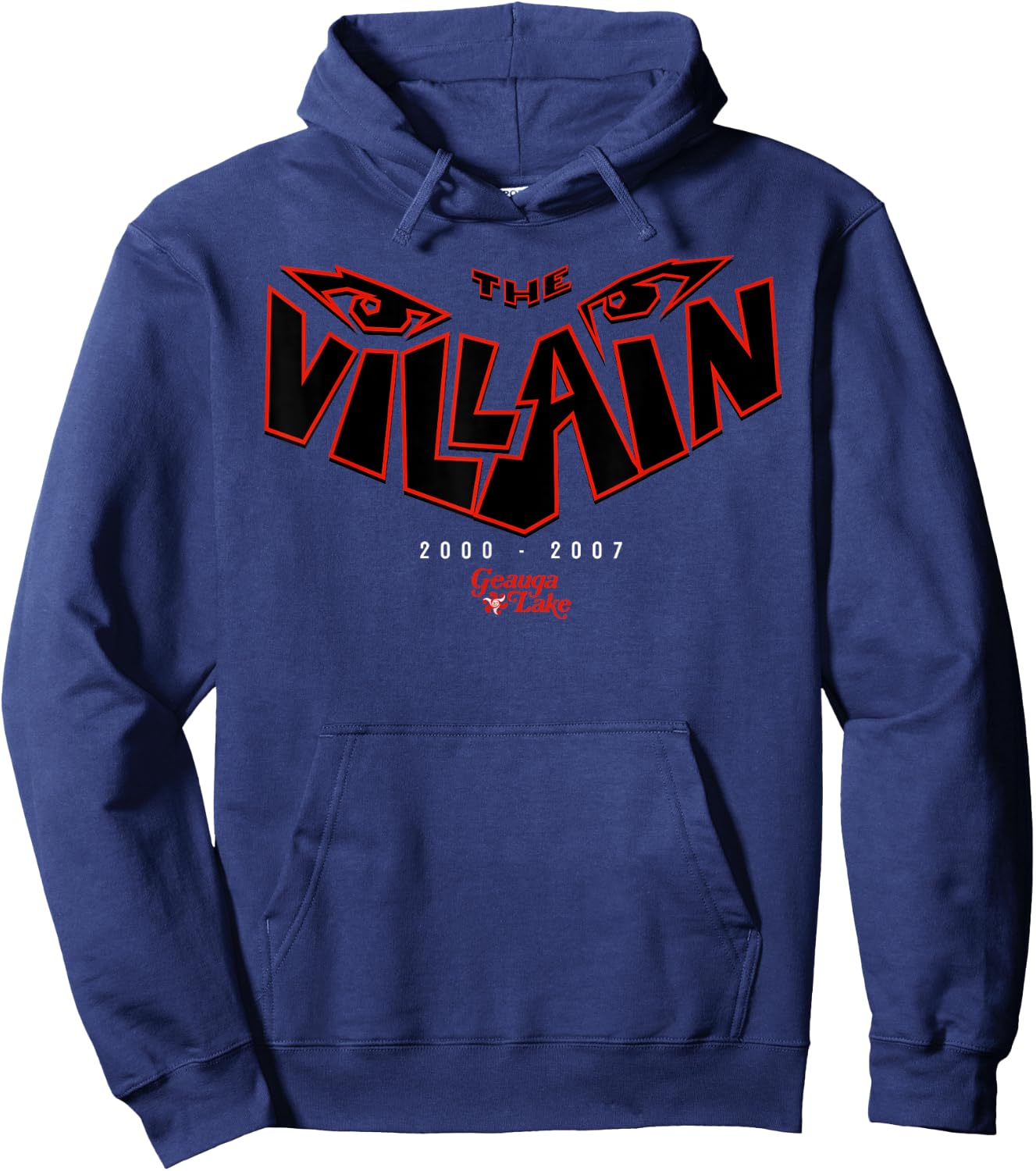The Villian Rollercoaster Geauga Lake Hoodie - Hoodie | Navy