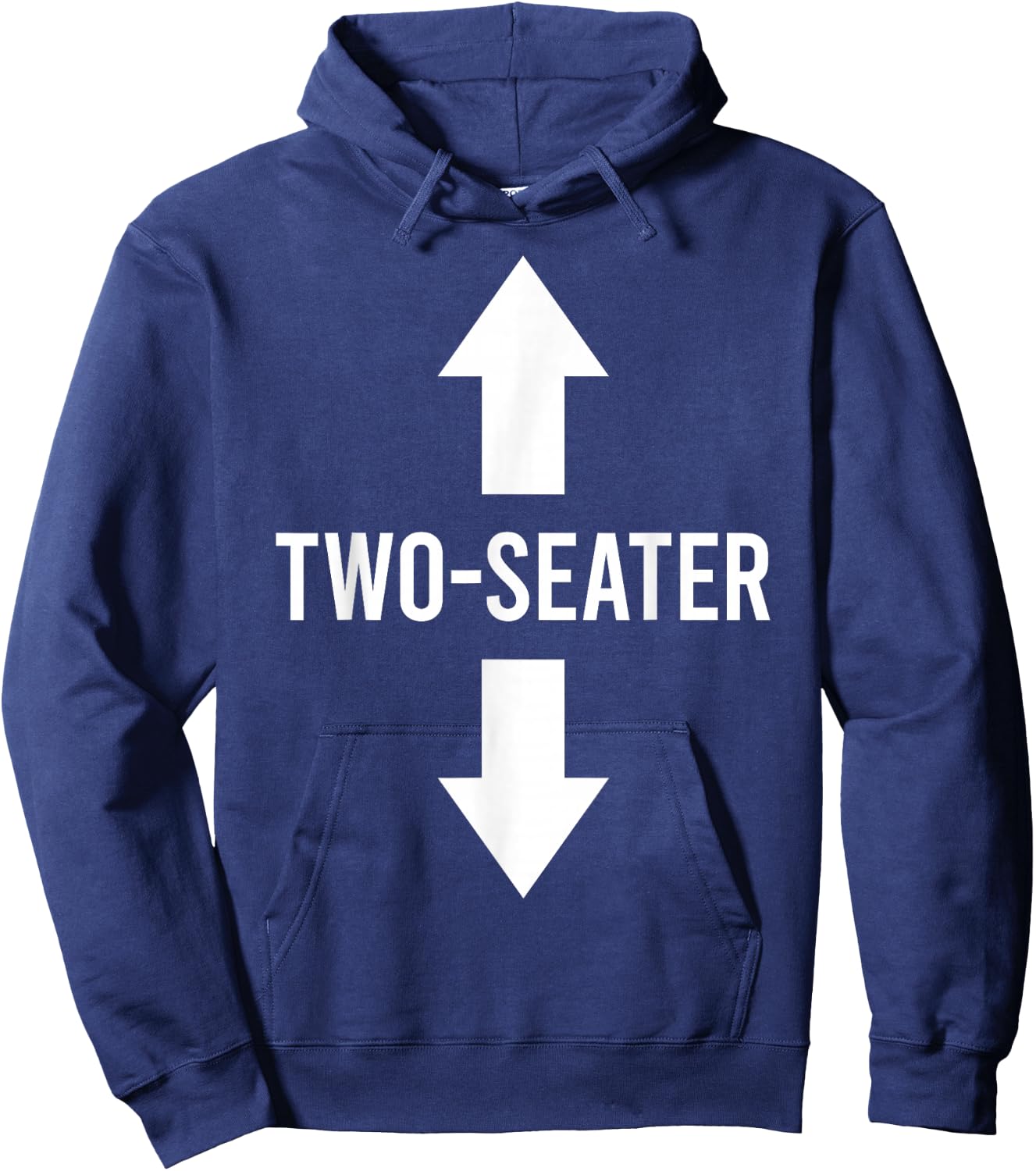 Two Seater Hoodie - Hoodie | Navy