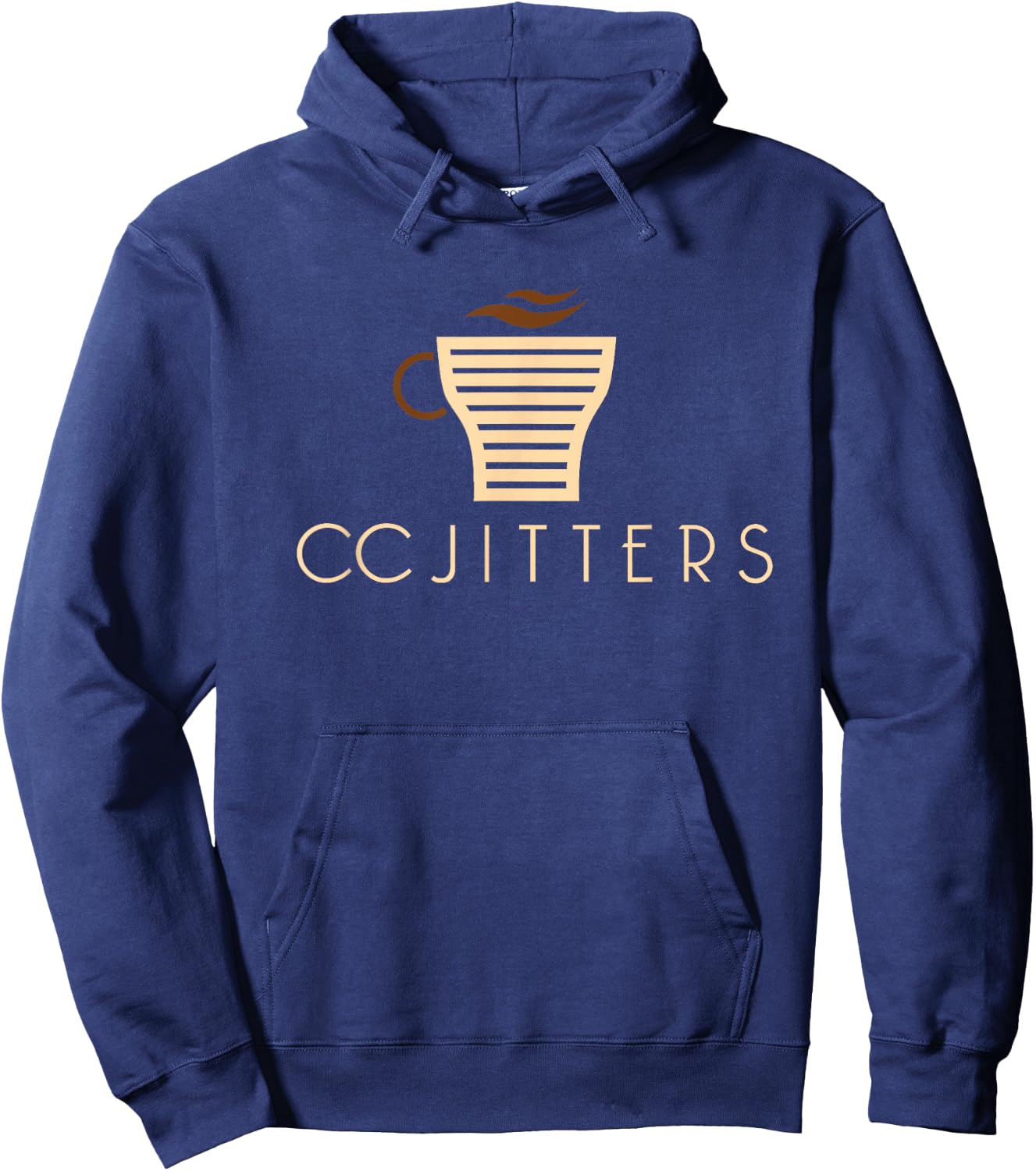 CC Jitters Coffee Shop Hoodie - Hoodie | Navy