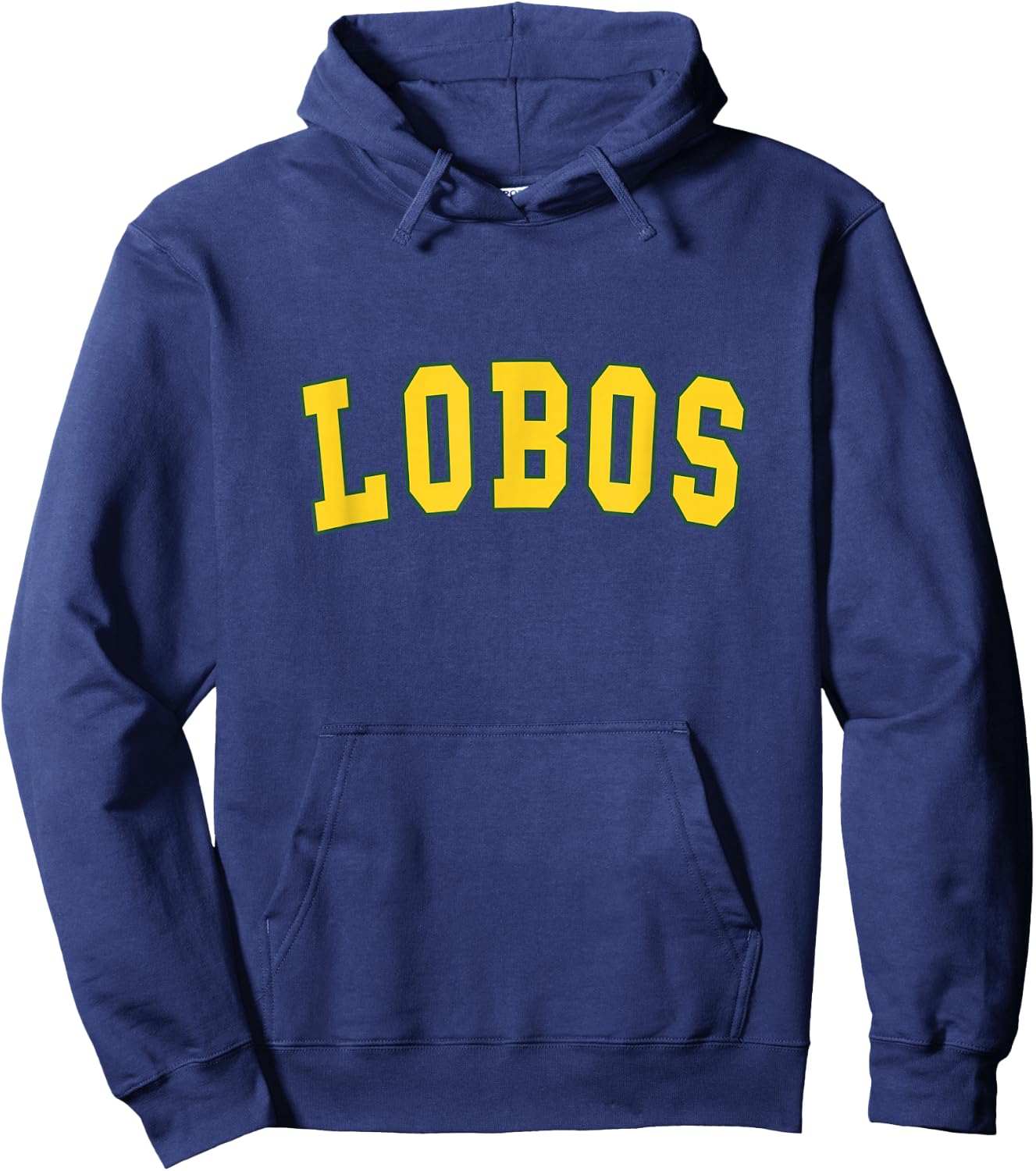 Longview Lobos Football Simple Hoodie - Hoodie | Navy
