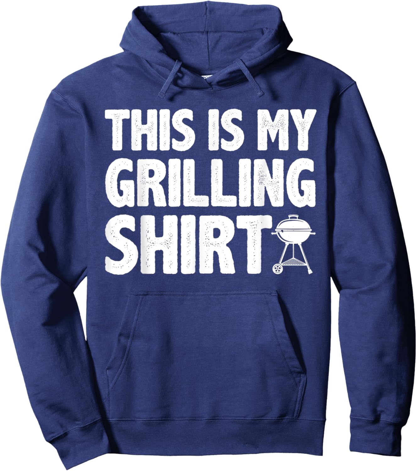 Cool Grilling Women Griller BBQ Meat Smoking Hoodie - Hoodie | Navy