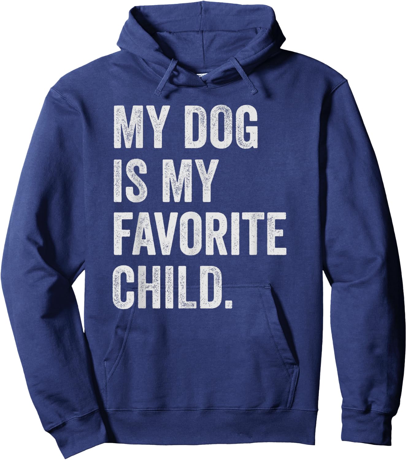 My dog is My Favorite Child Women Hoodie - Hoodie | Navy