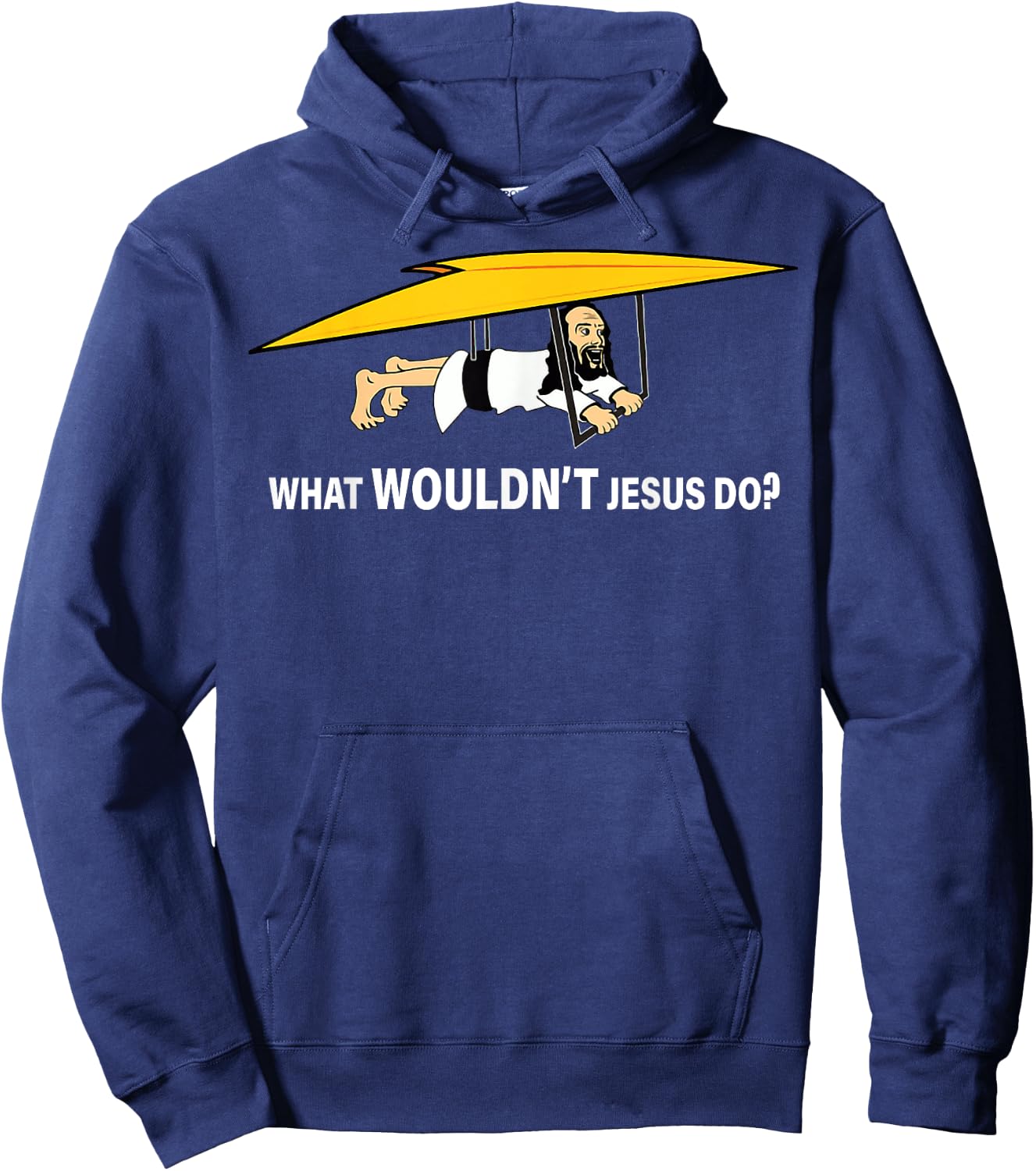 Men’s What Wouldn’t Jesus Do Hoodie - Hoodie | Navy