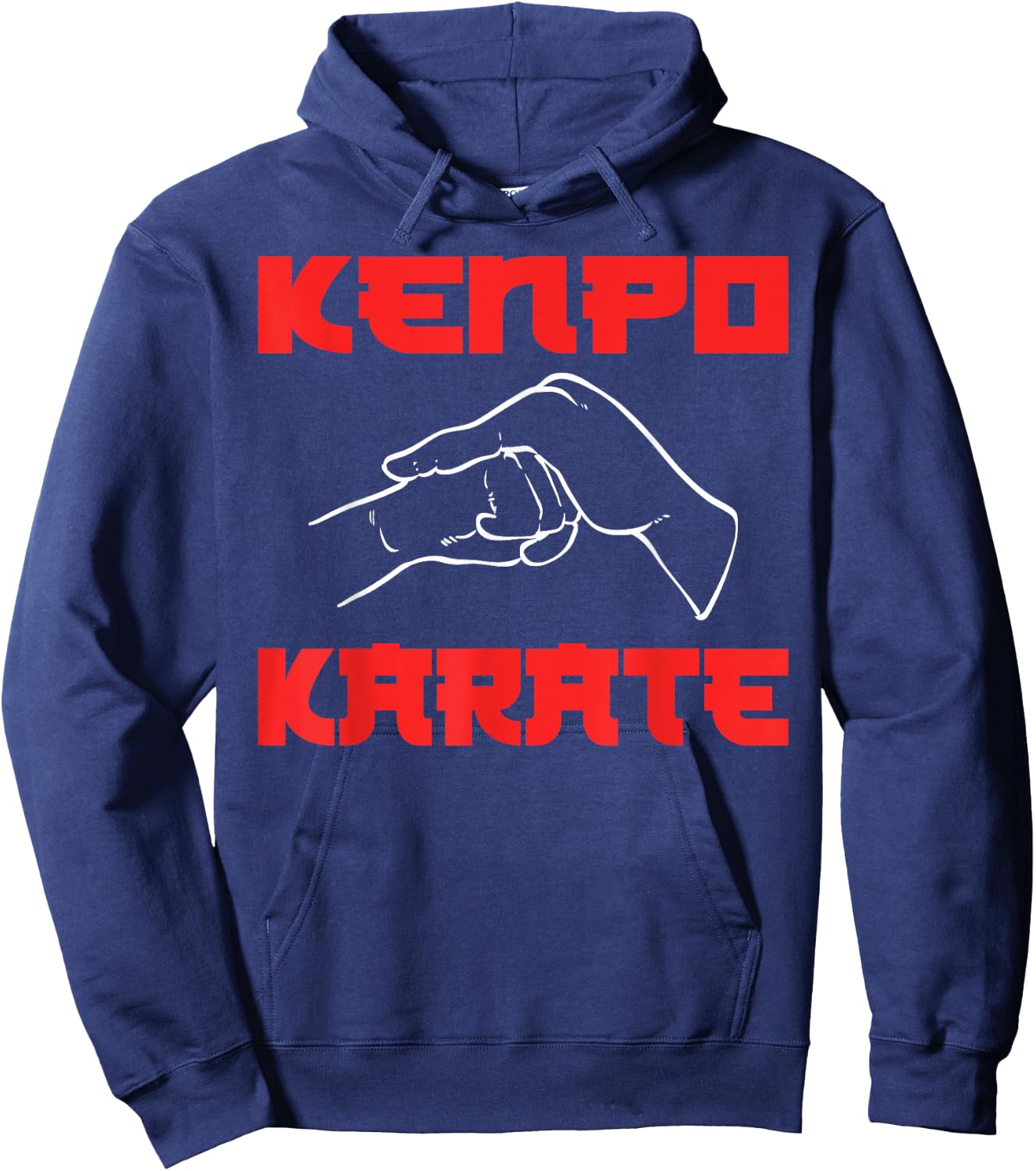 Kenpo Karate Martial Artist Hoodie - Hoodie | Navy