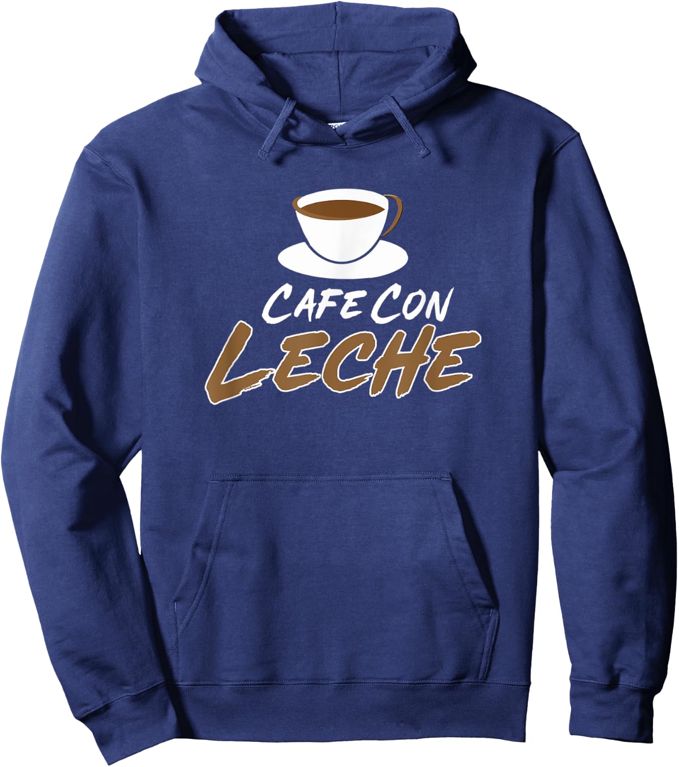 Cafe Con Leche Hoodie - Hoodie | Navy