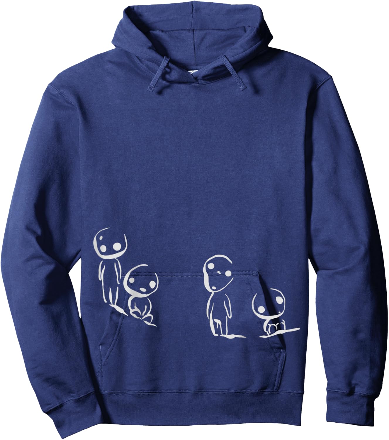 Kodama Fan Forest Spirit Hoodie - Hoodie | Navy