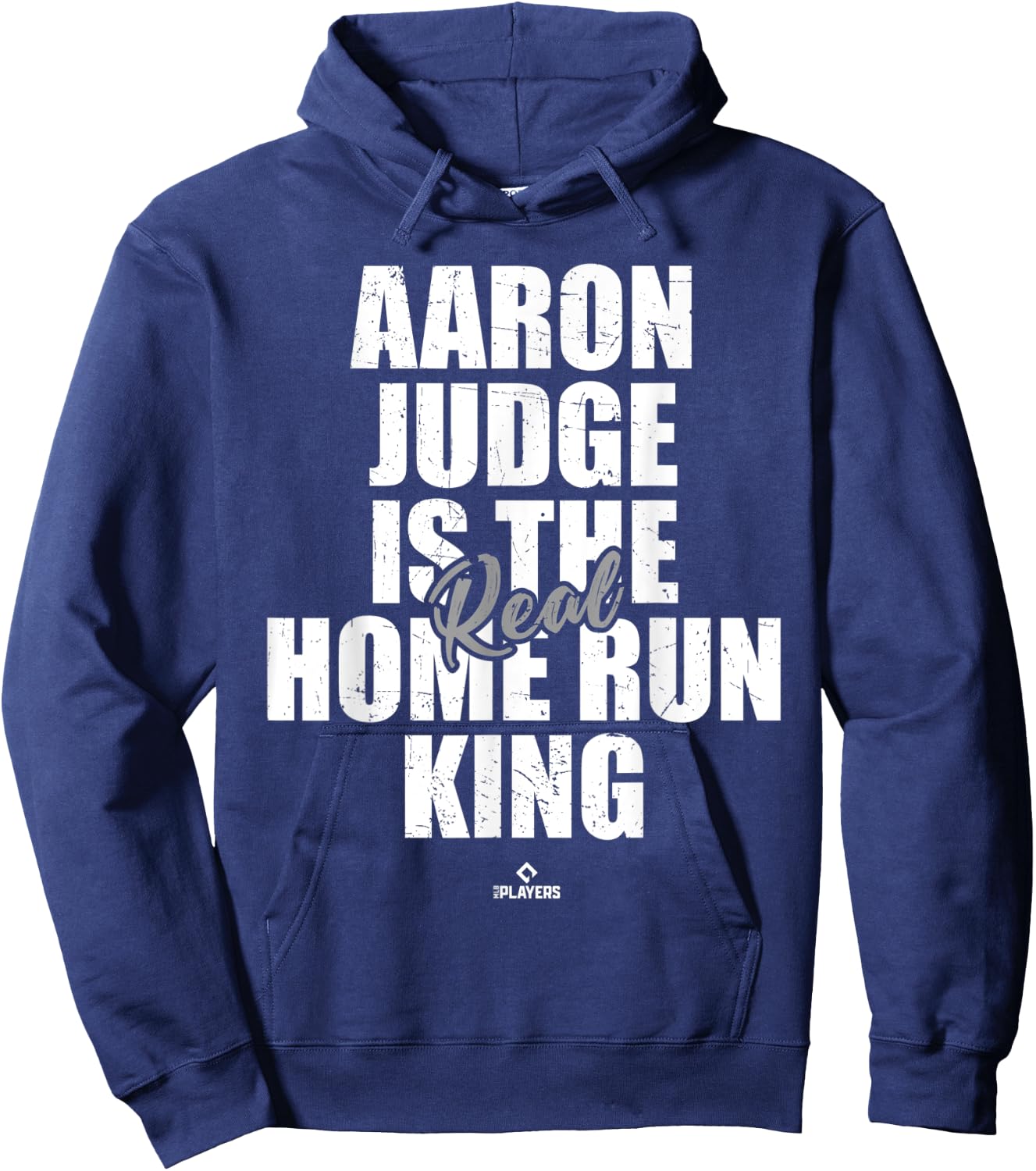 Real Home Run King Aaron Judge New York MLBPA Hoodie - Hoodie | Navy