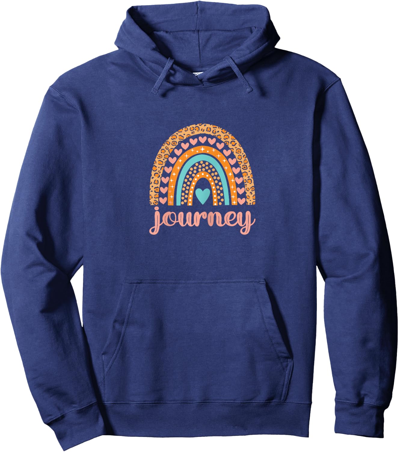 Journey Rainbow Hoodie - Hoodie | Navy