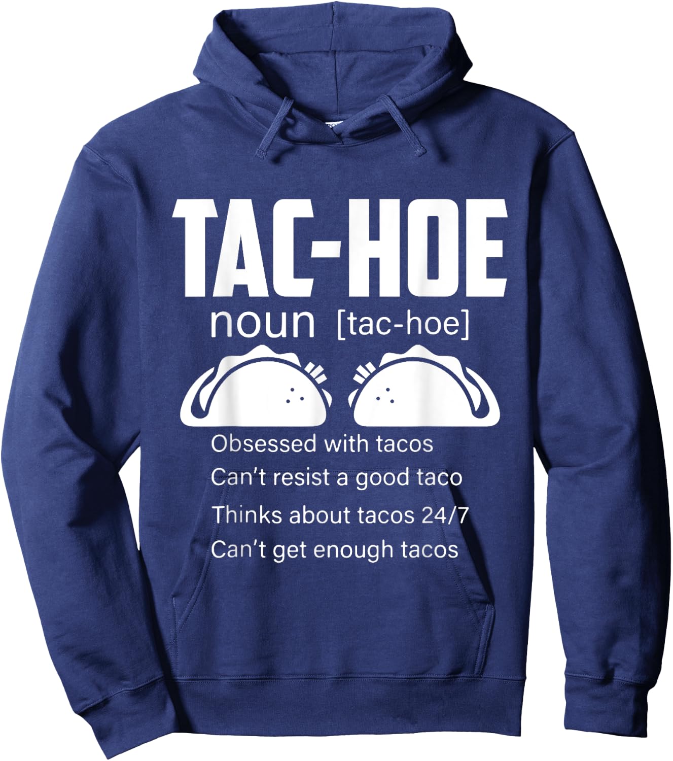 Don Nachos Taco Bell Mexican Food Hoodie - Hoodie | Navy