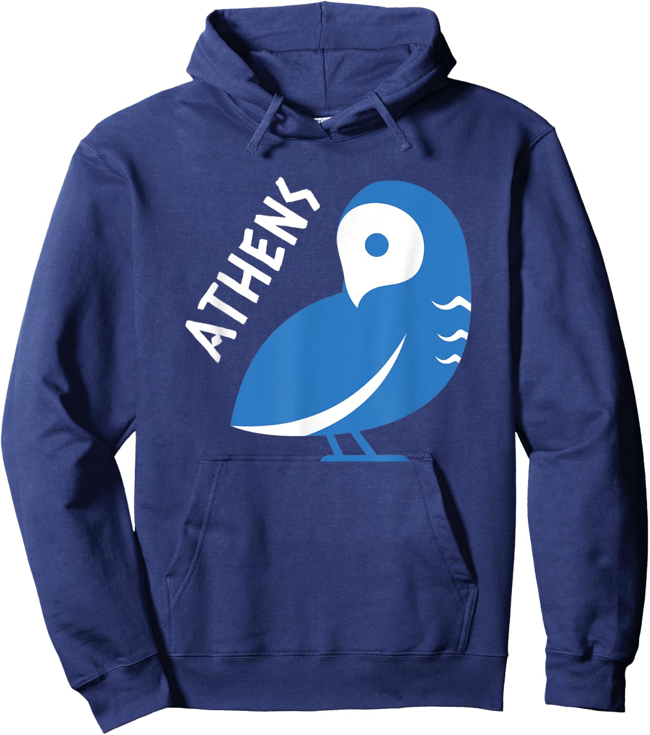 Athens cute Owl Greece Souvenir Hoodie - Hoodie | Navy