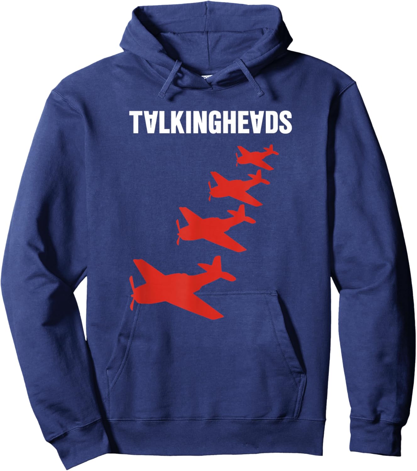 Talking Heads Four Planes Hoodie - Hoodie | Navy