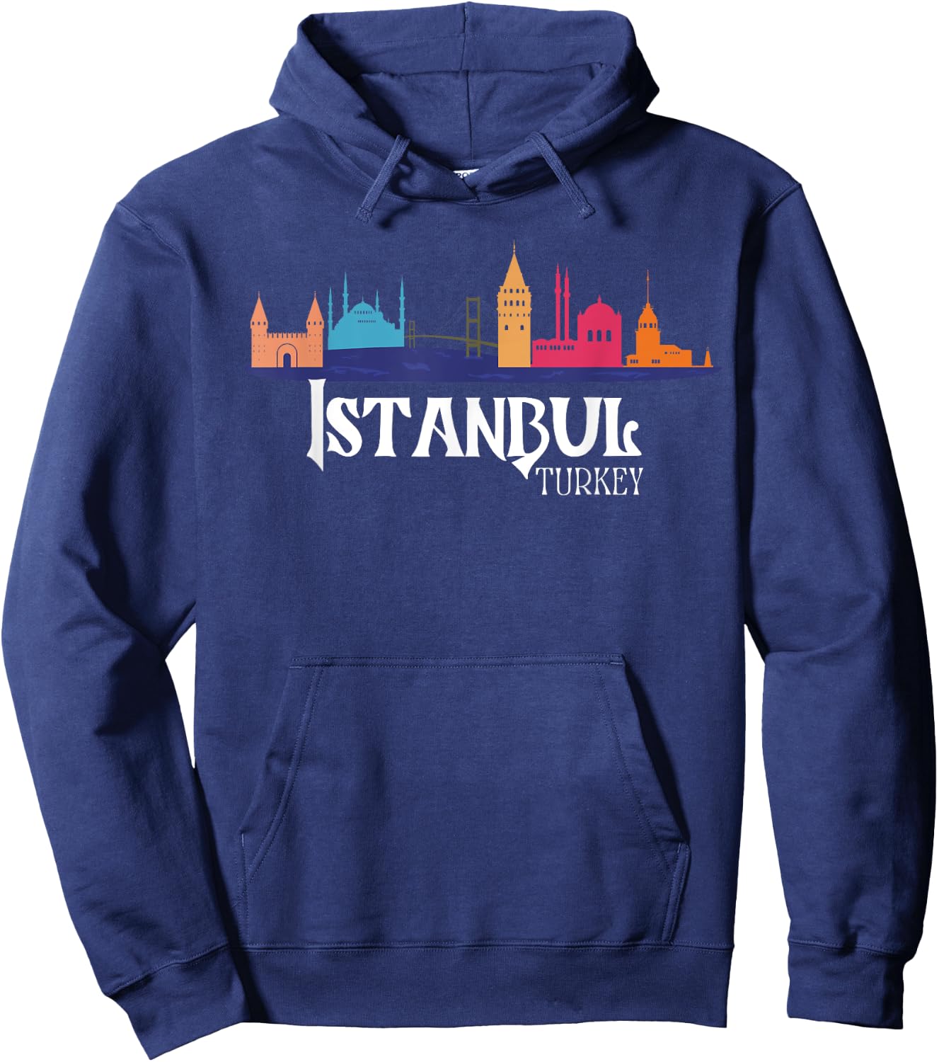 Istanbul Turkey Souvenir Hoodie - Hoodie | Navy