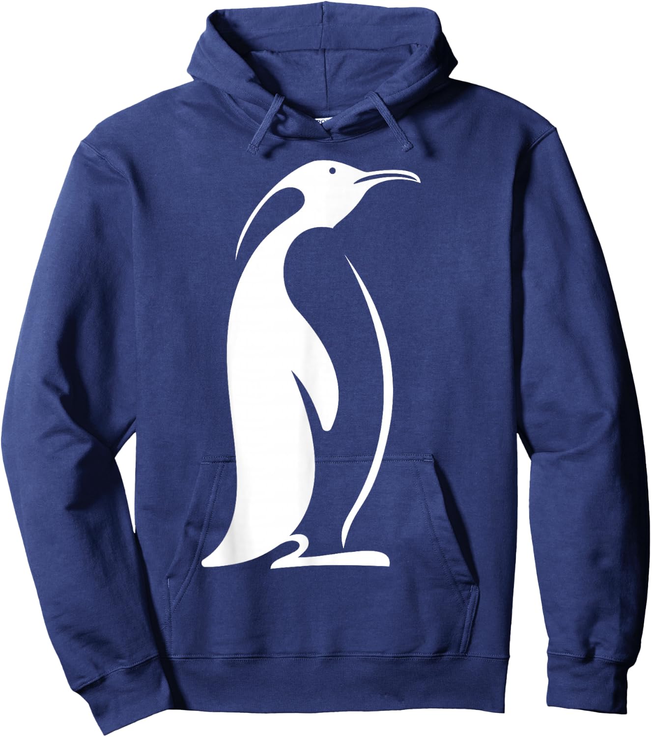 Penguin Logo Hoodie - Hoodie | Navy