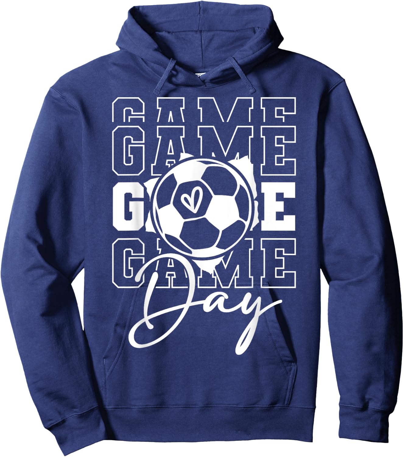 Game Day Soccer Hoodie - Hoodie | Navy
