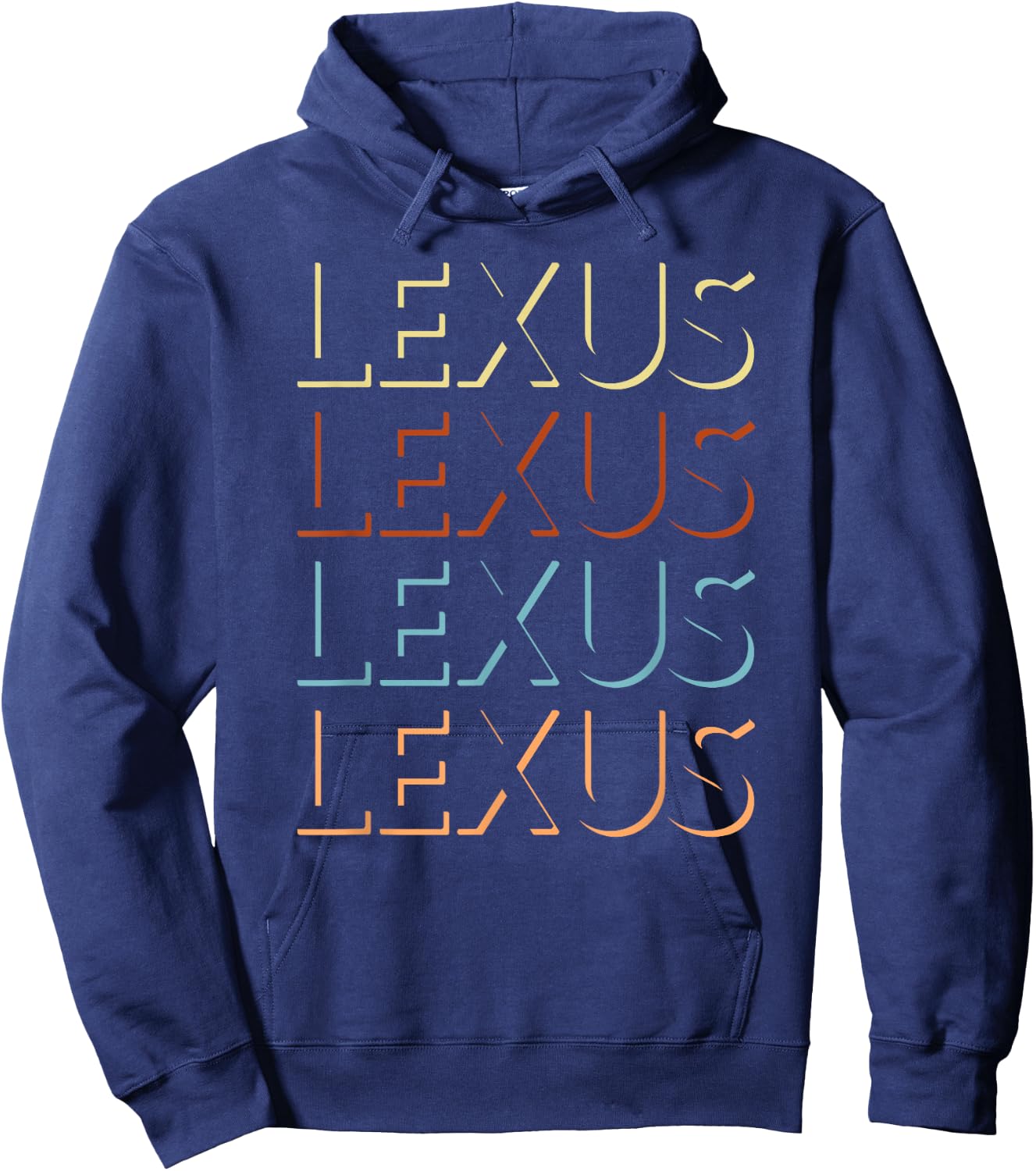 Lexus First Name My Personalized Named Hoodie - Hoodie | Navy