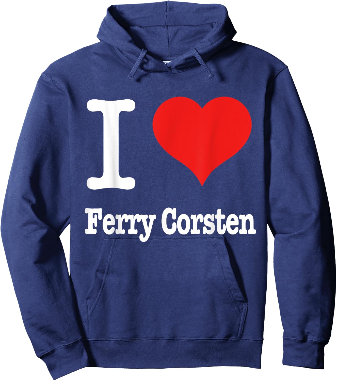 I Love DJ Ferry Corsten Fan Art Hoodie - Hoodie | Navy