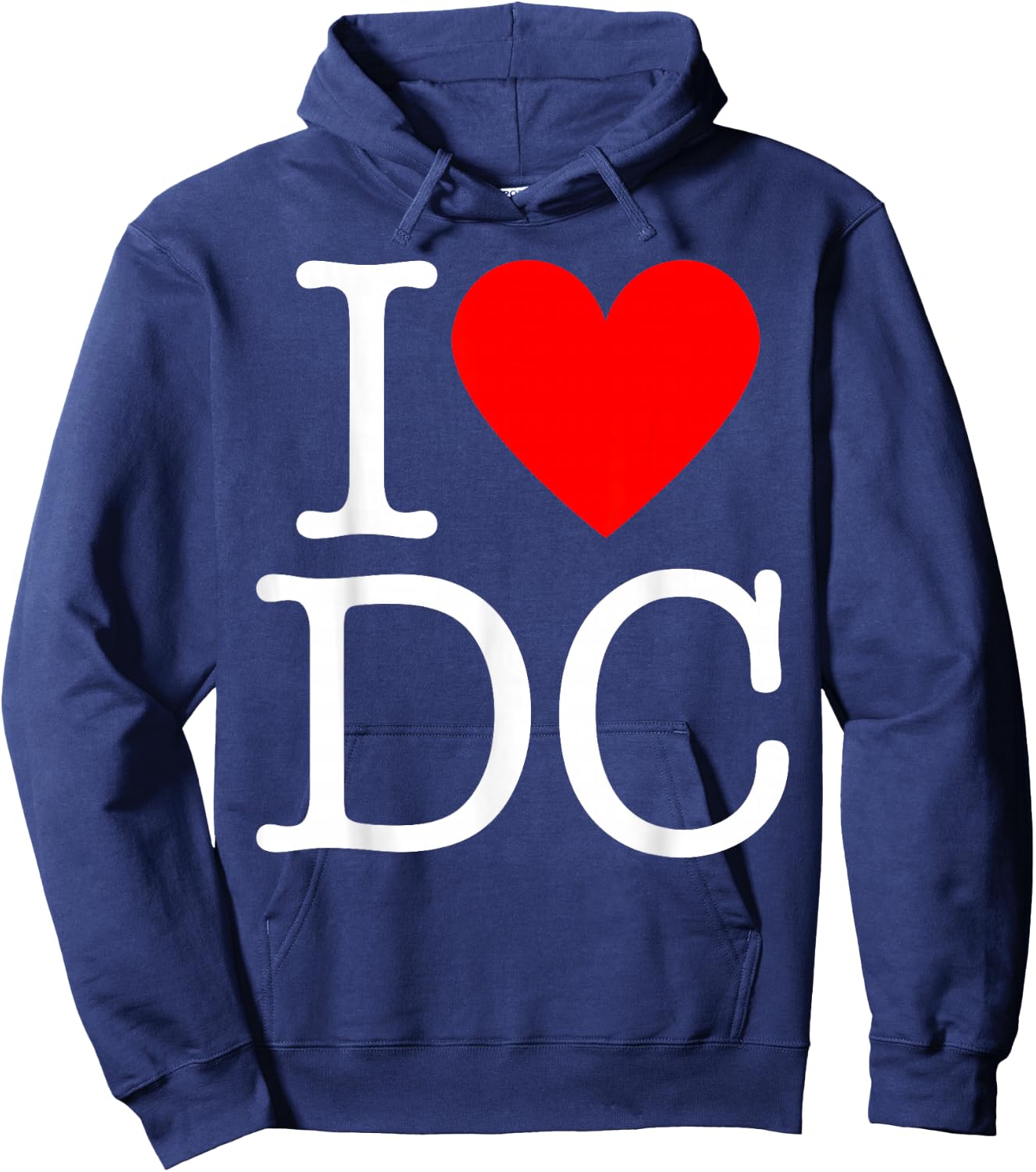 I Heart Washington - I Love DC Hoodie - Hoodie | Navy