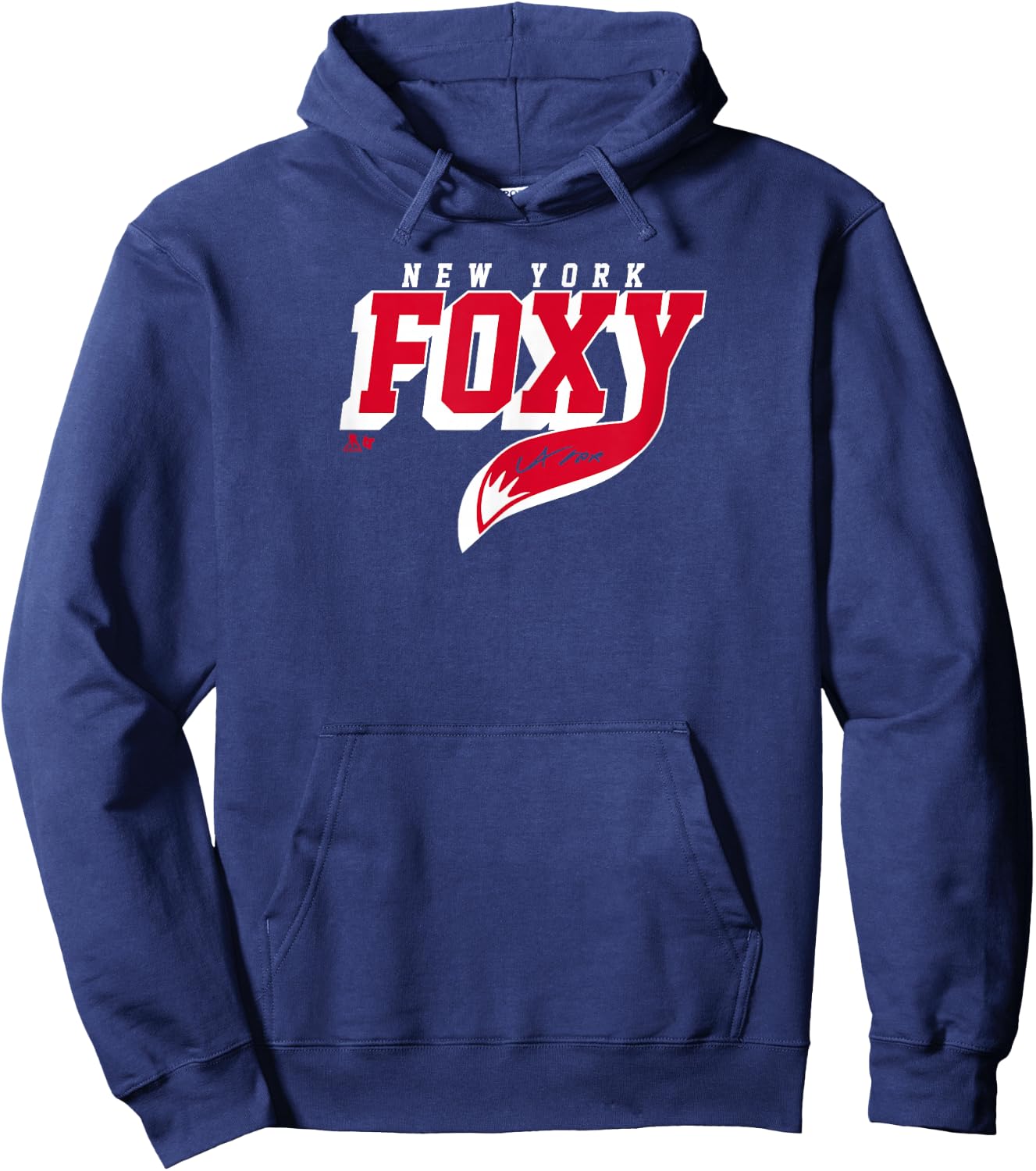 Adam Fox: Foxy - New York Hockey Hoodie - Hoodie | Navy