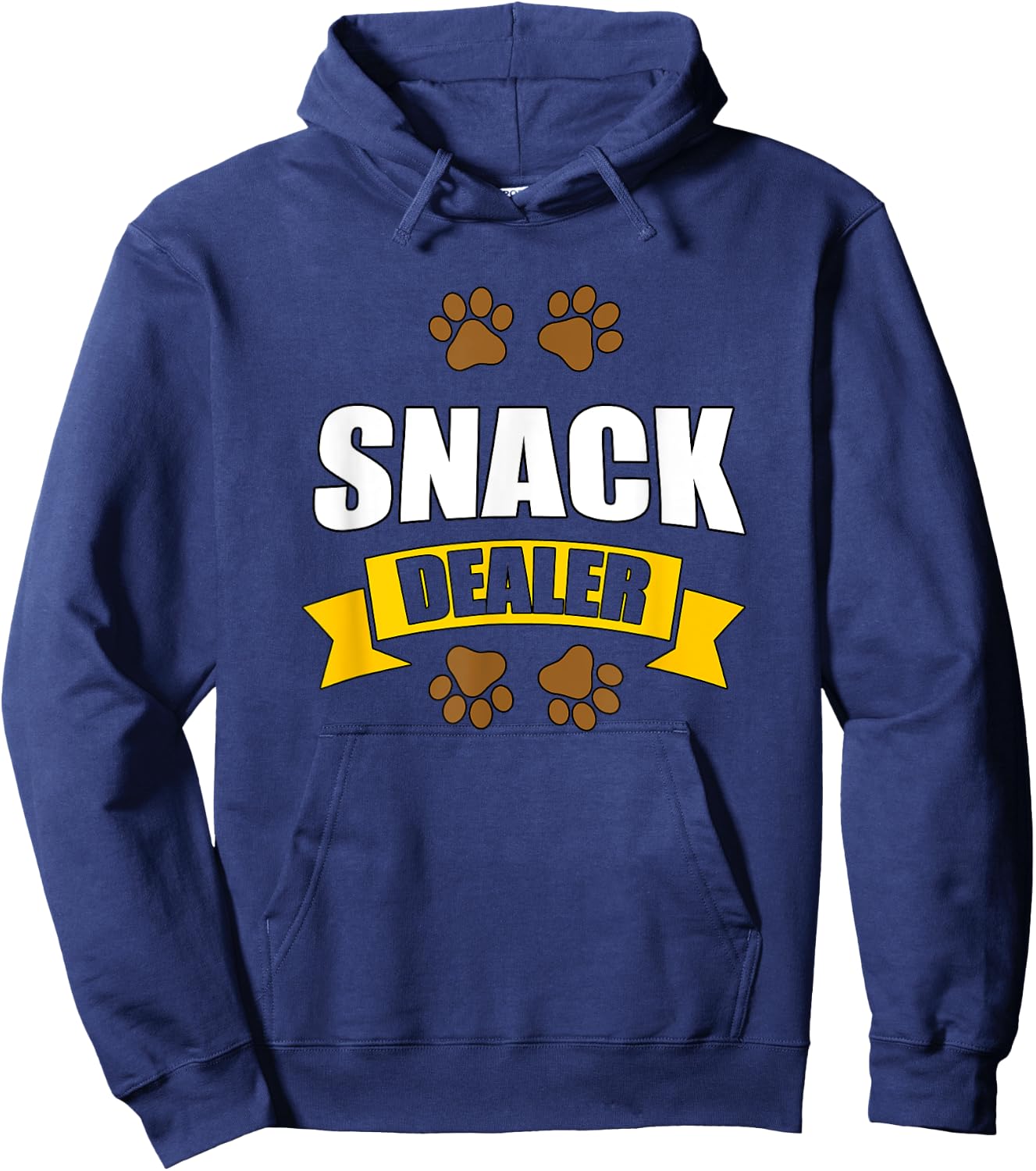 Snack Dealer for dog and pet owners Women Hoodie - Hoodie | Navy