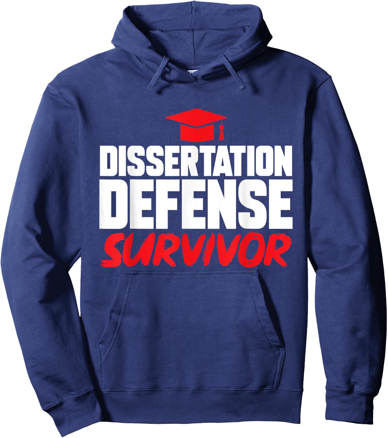 Ph.D. Graduation PhD Graduate Doctorate Degree Hoodie - Hoodie | Navy