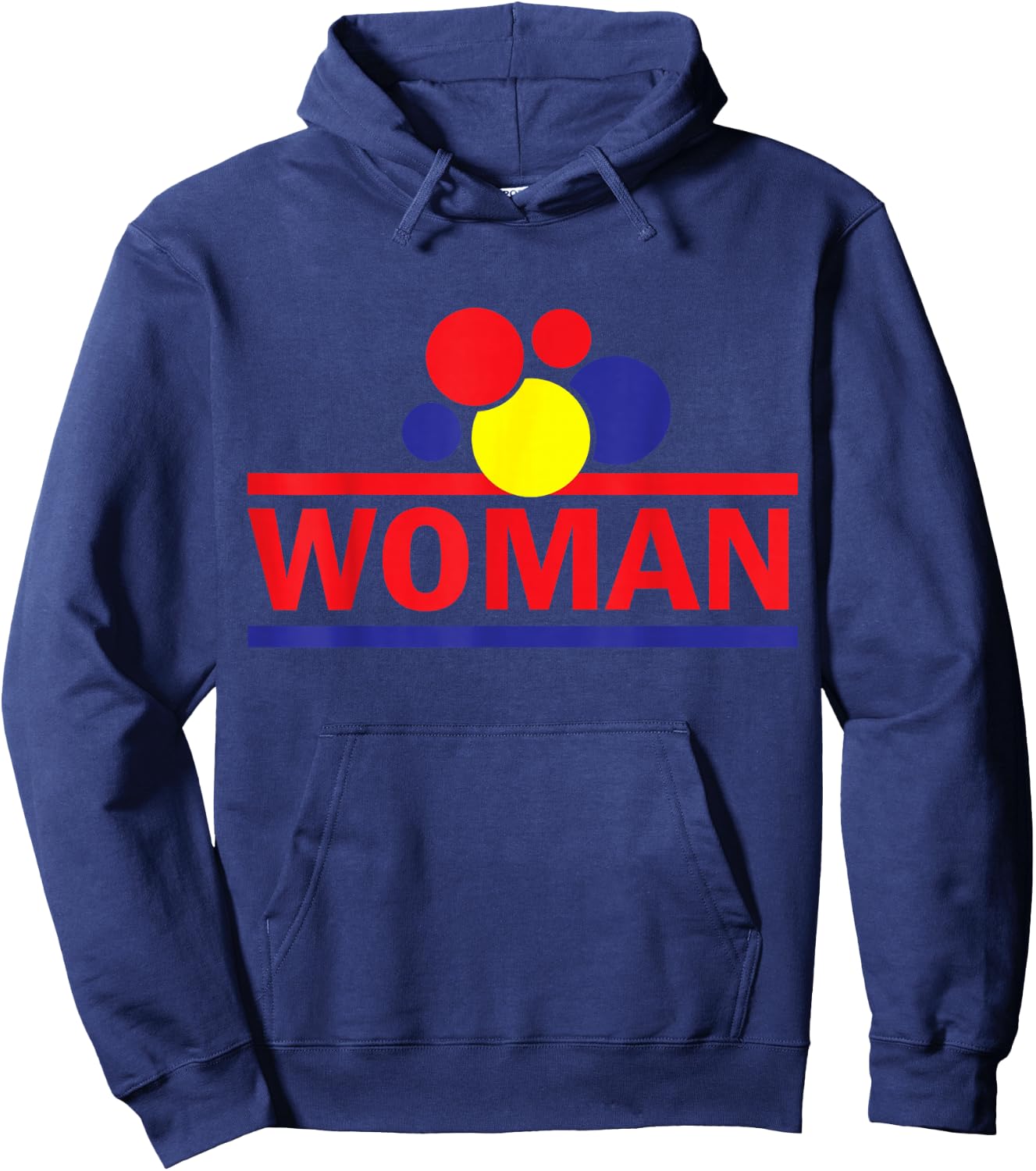 Retro Wonder Lover Women Bread Hoodie - Hoodie | Navy
