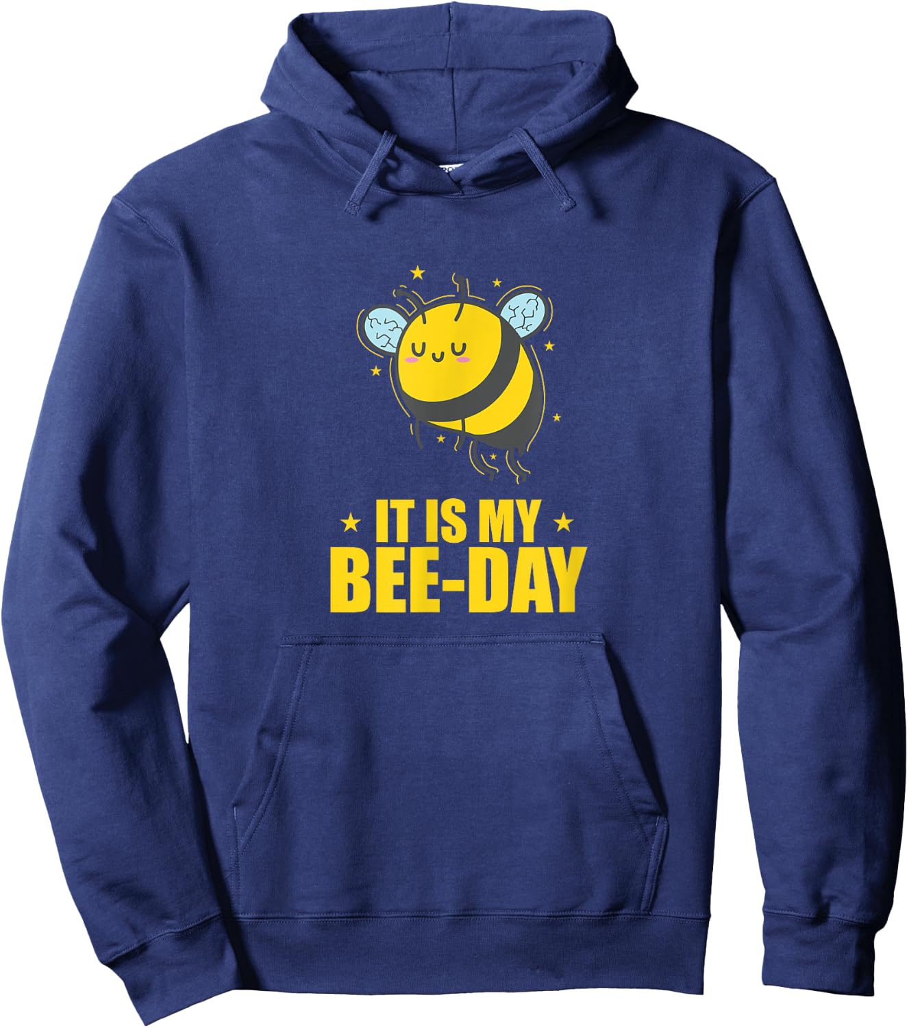It is my Bee-Day Bees Animals Nature Hoodie - Hoodie | Navy