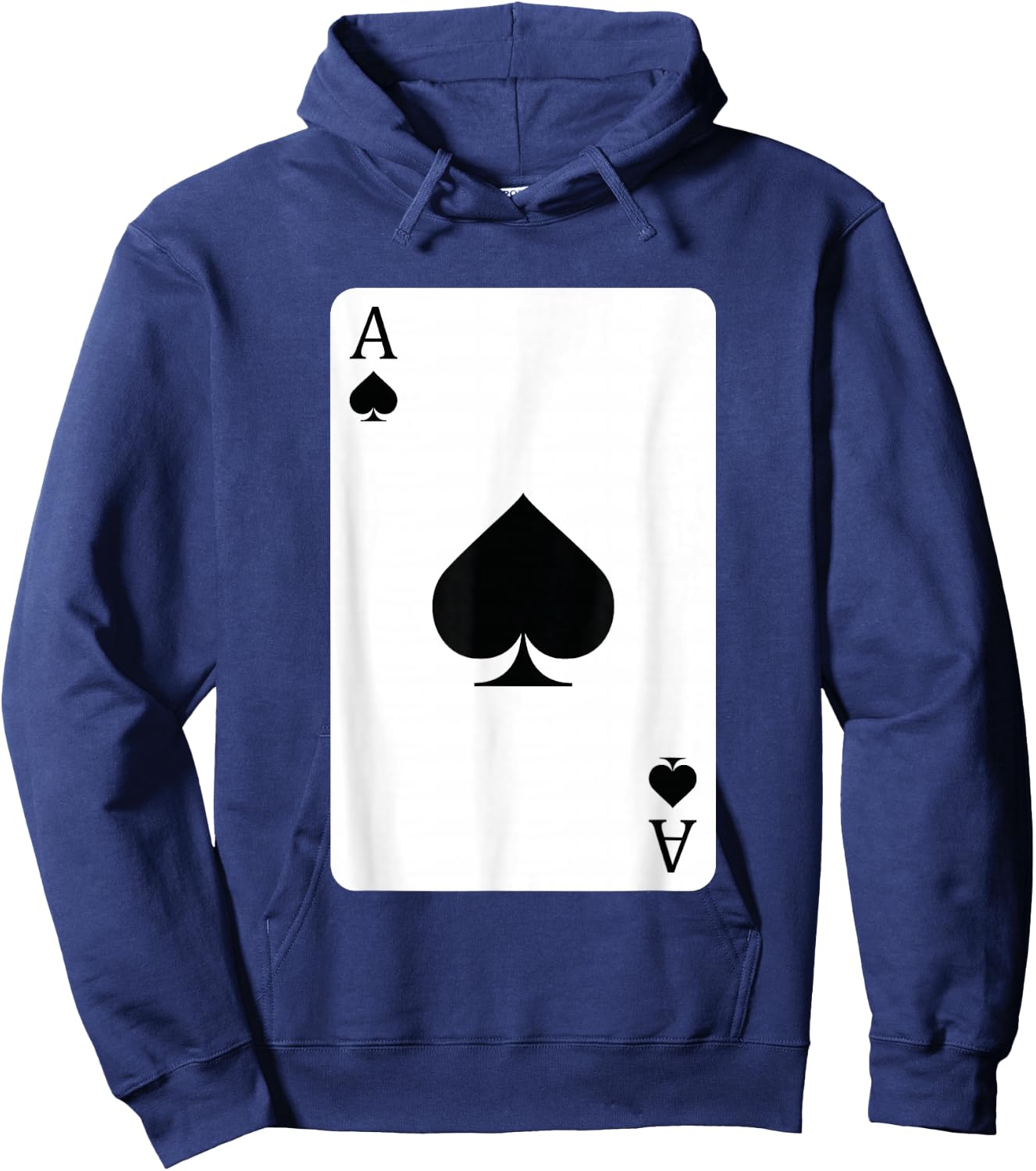 Ace Of Spades, Playing Card, Ace Card Hoodie - Hoodie | Navy