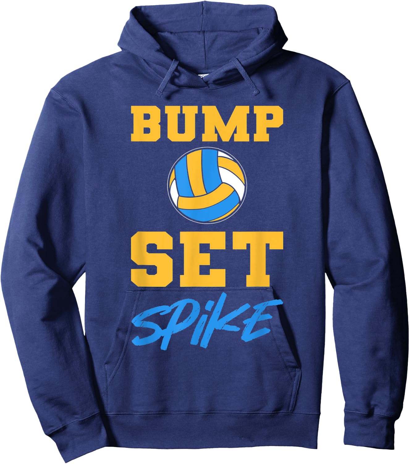 Bump Set Spike Hoodie - Hoodie | Navy