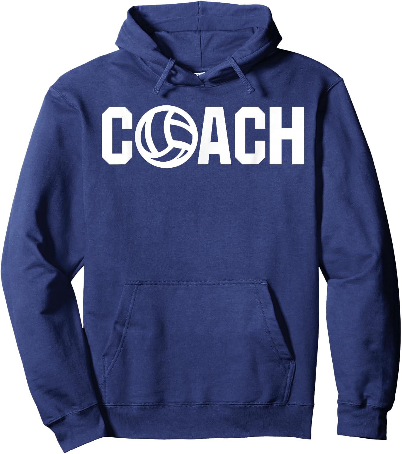 Volleyball Sport Coach Team Player Hoodie - Hoodie | Navy