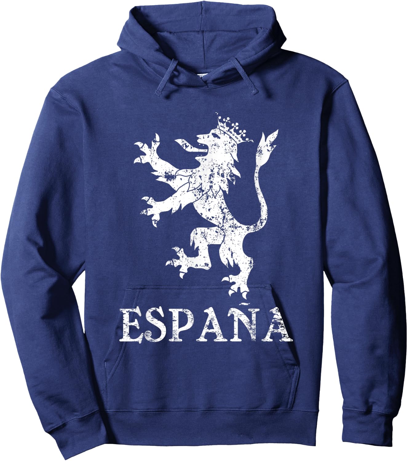 Espana Spain Lion Symbol Spanish Spaniard Pride Hoodie - Hoodie | Navy
