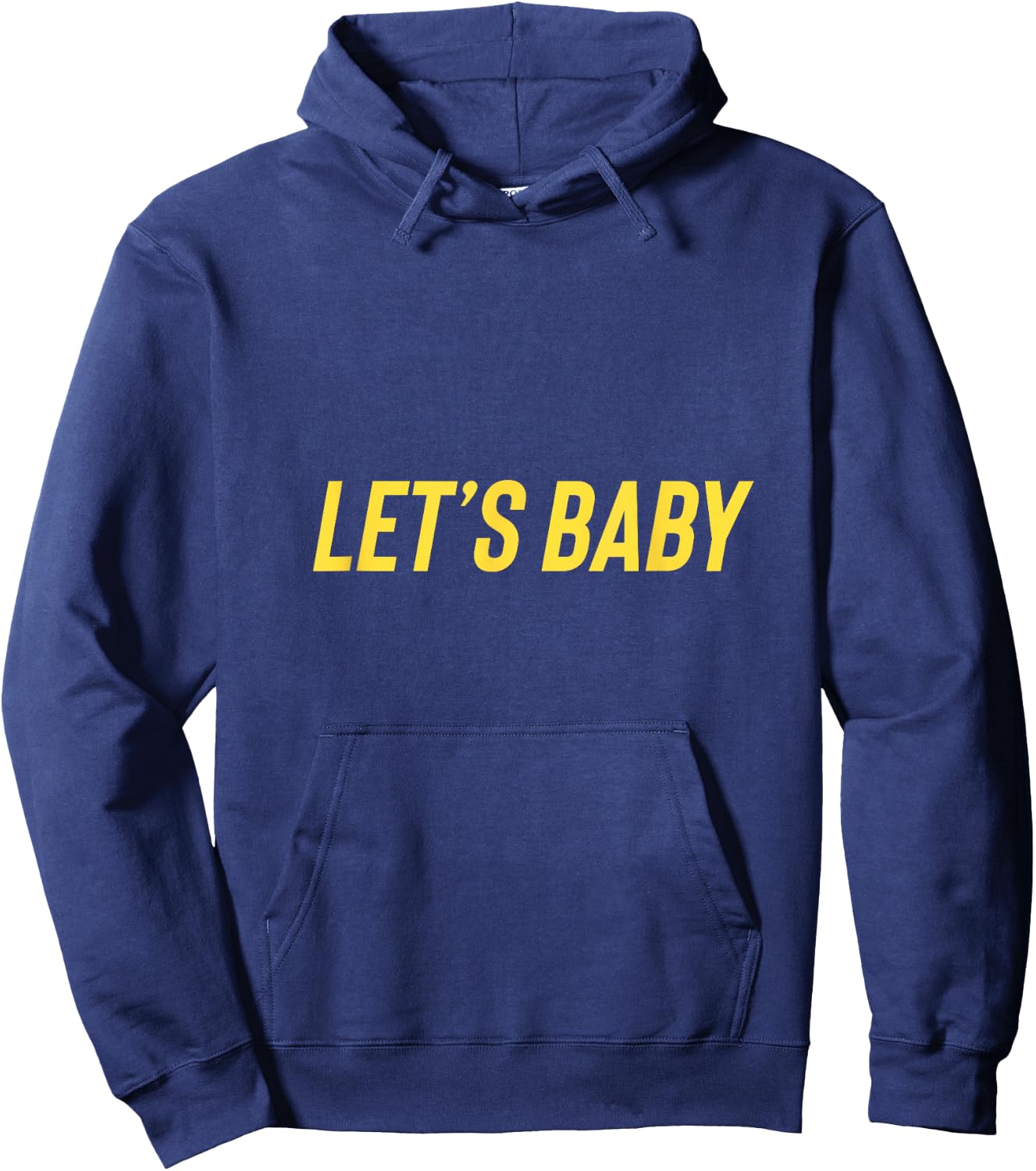 Senor Pink "Let's Baby" Tank Hoodie - Hoodie | Navy