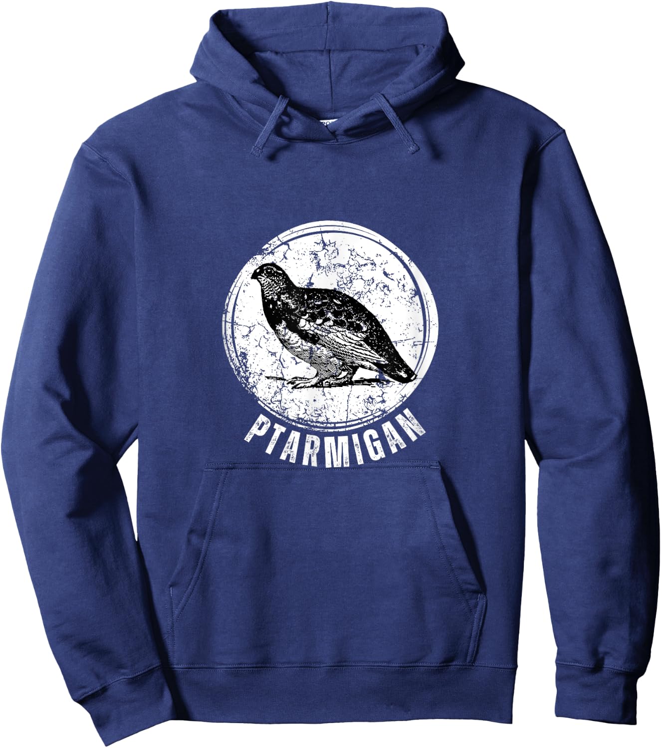 Ptarmigan Hunting Upland Game Hunting Hoodie - Hoodie | Navy