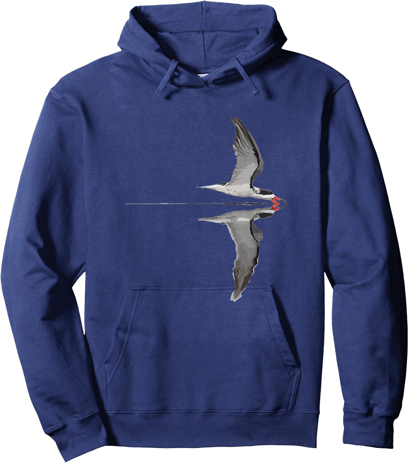 Black Skimmer s Water Color s Bird Watcher's Hoodie - Hoodie | Navy