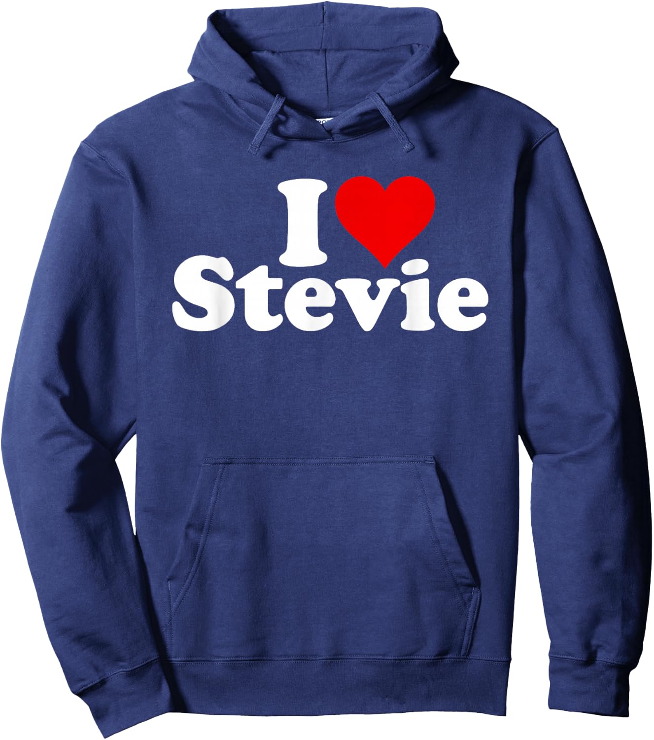 I Love Heart Stevie Hoodie - Hoodie | Navy
