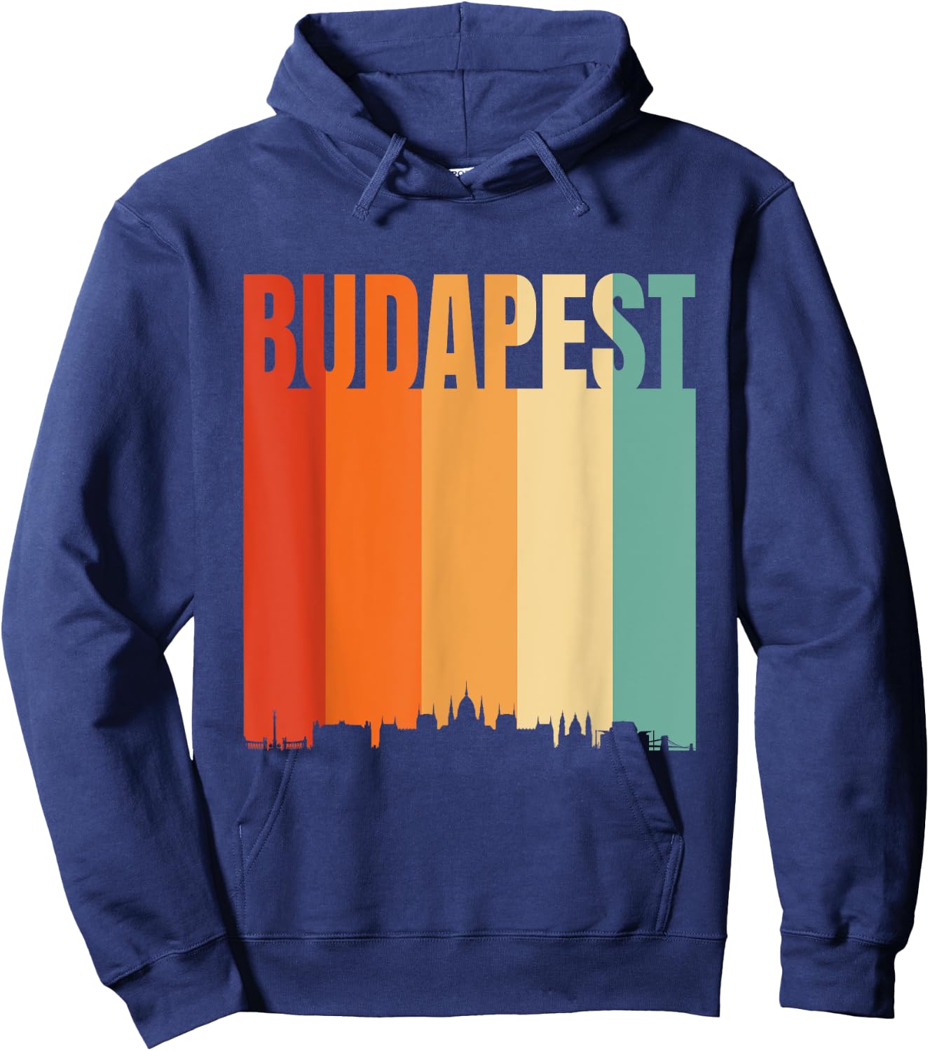 Beauty Of Budapest Hoodie - Hoodie | Navy