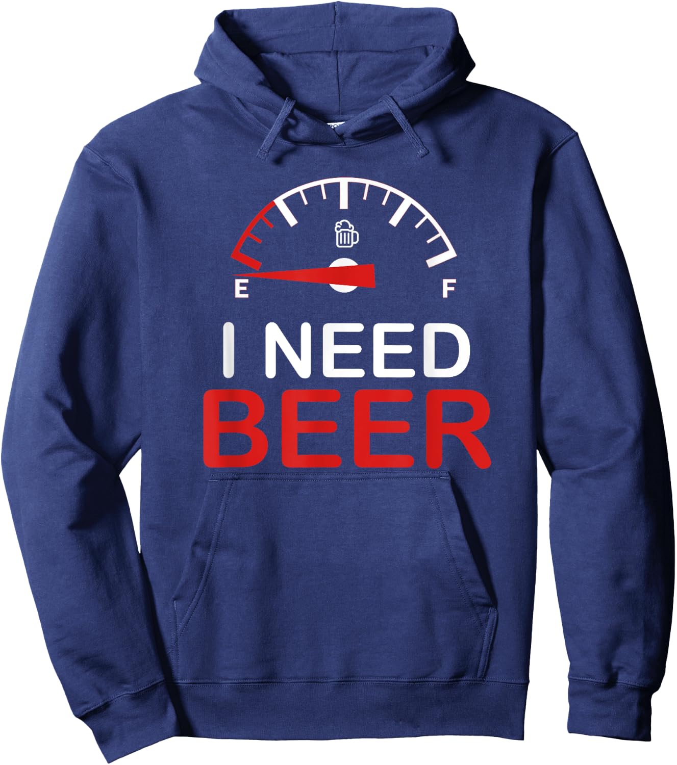 I Need Beer Hoodie - Hoodie | Navy