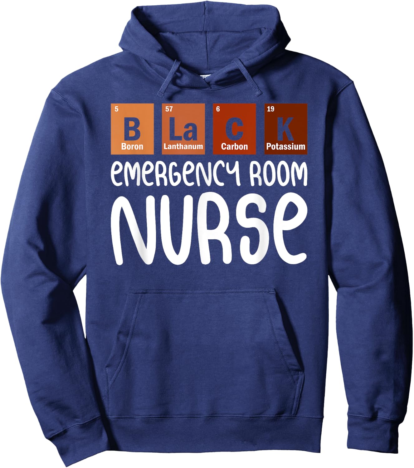 ER Emergency Room Nurse Nurses Day Hoodie - Hoodie | Navy