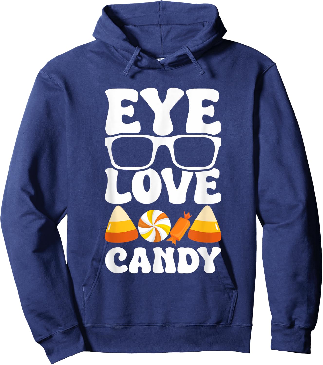 Eye Love Candy Halloween Optician Hoodie - Hoodie | Navy