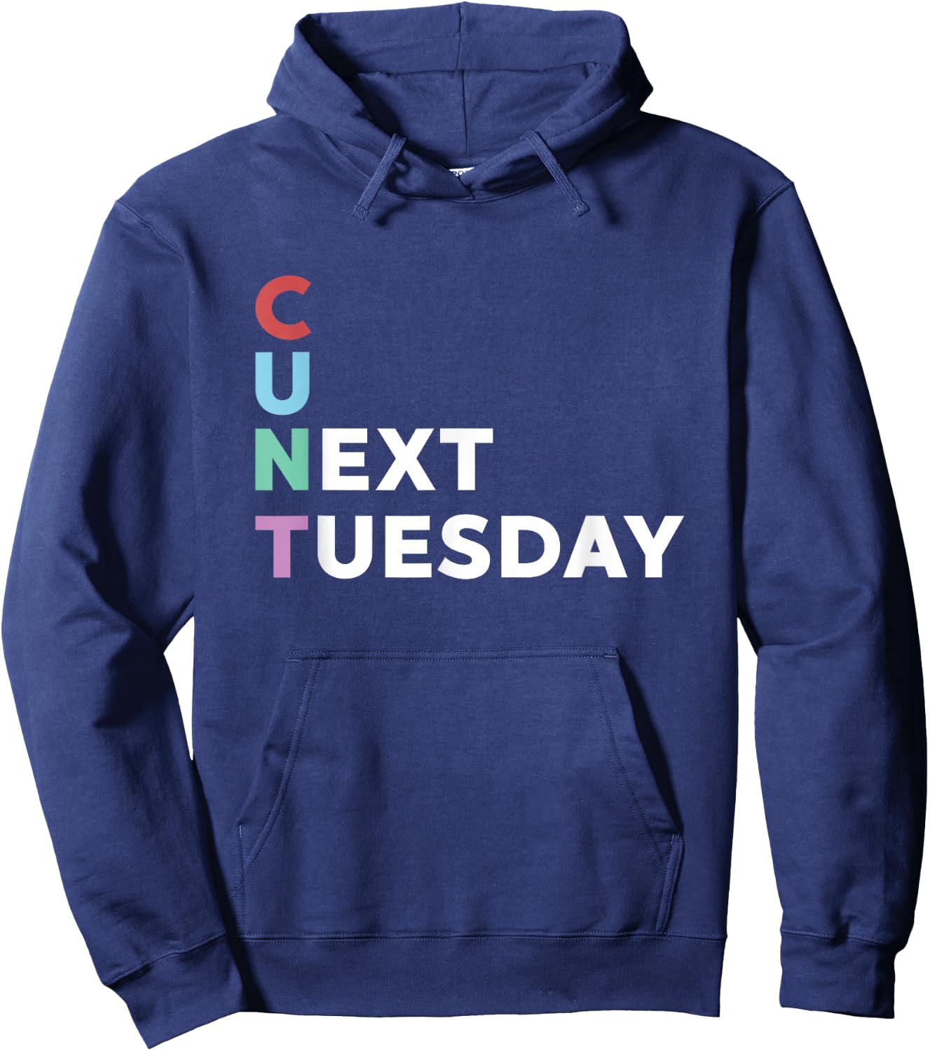 Funny - We See Us Next Tuesday | Humor Joke Hoodie - Hoodie | Navy