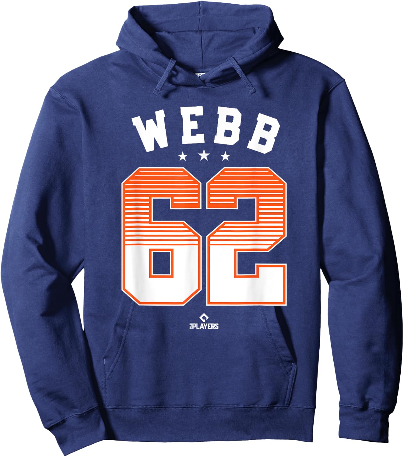 Logan Webb 62 San Francisco MLBPA Hoodie - Hoodie | Navy