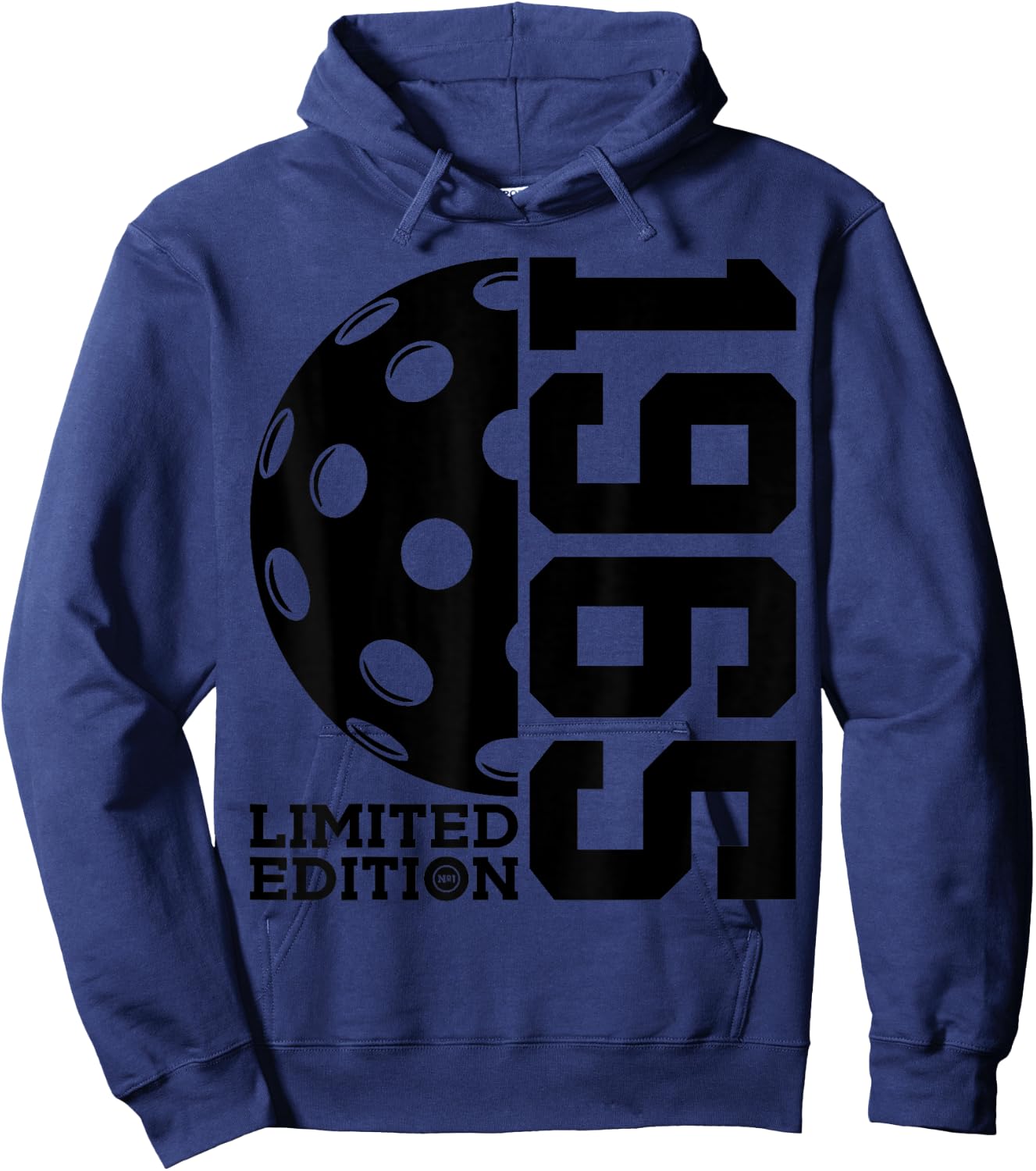 60th BIRTHDAY PICKLEBALL LIMITED EDITION 1965 Hoodie - Hoodie | Navy