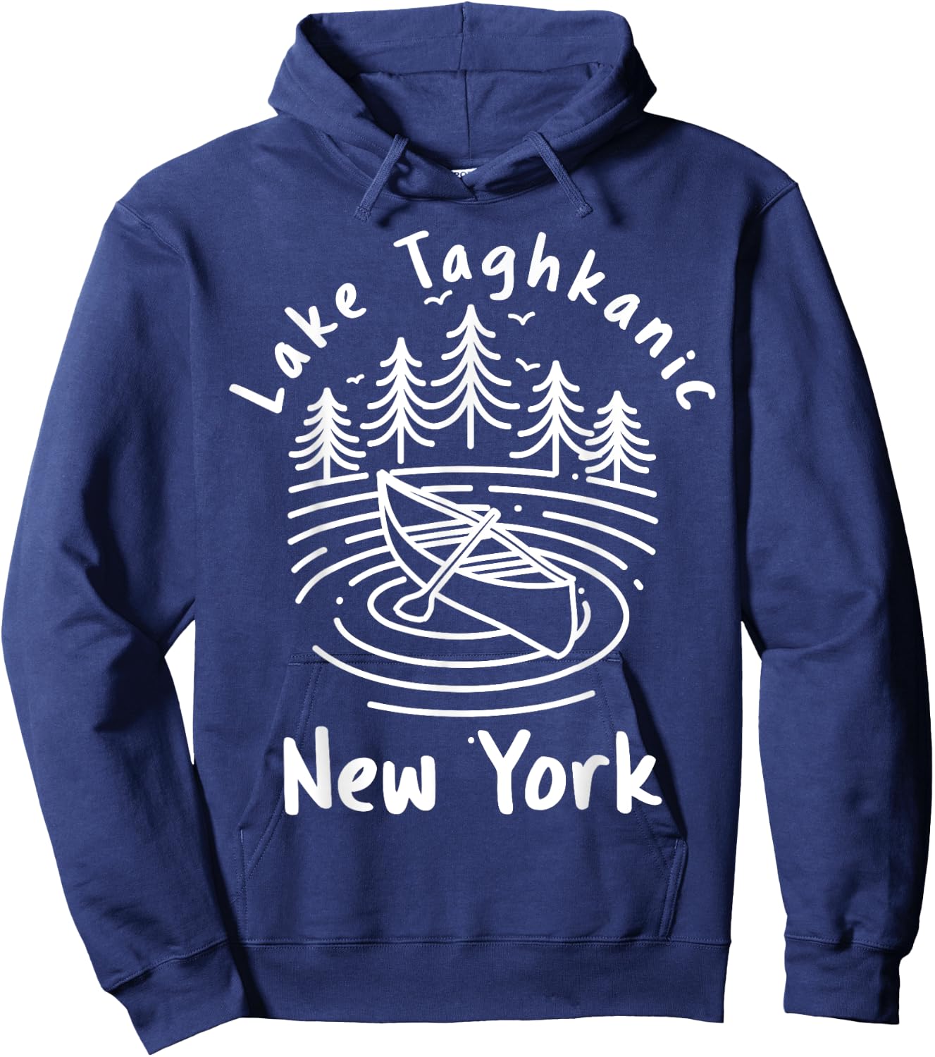 Lake Taghkanic in New York State Hoodie - Hoodie | Navy
